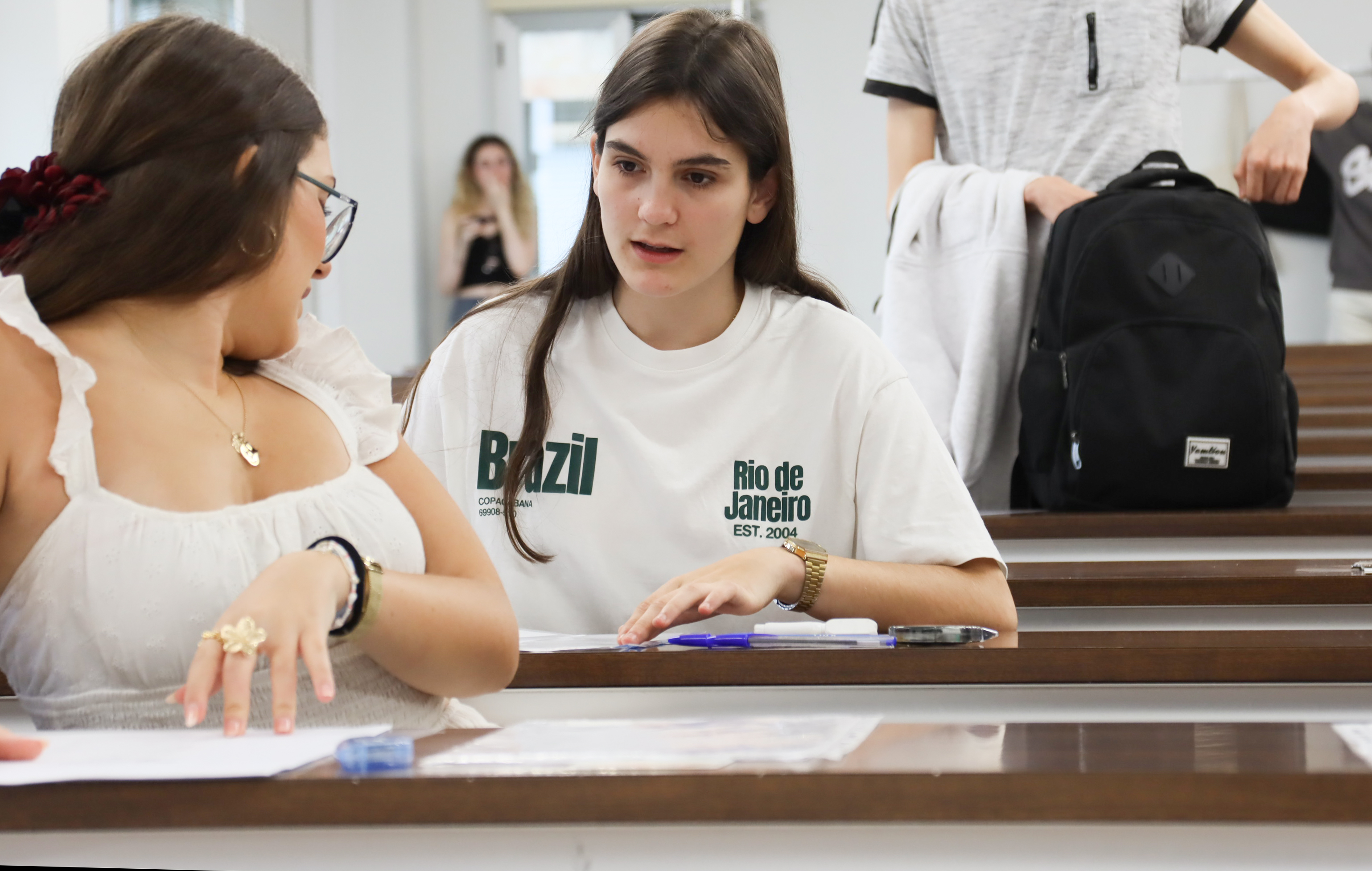La primera jornada de los exámenes de la PAU en el distrito de la Universidad de Salamanca se inicia con normalidad