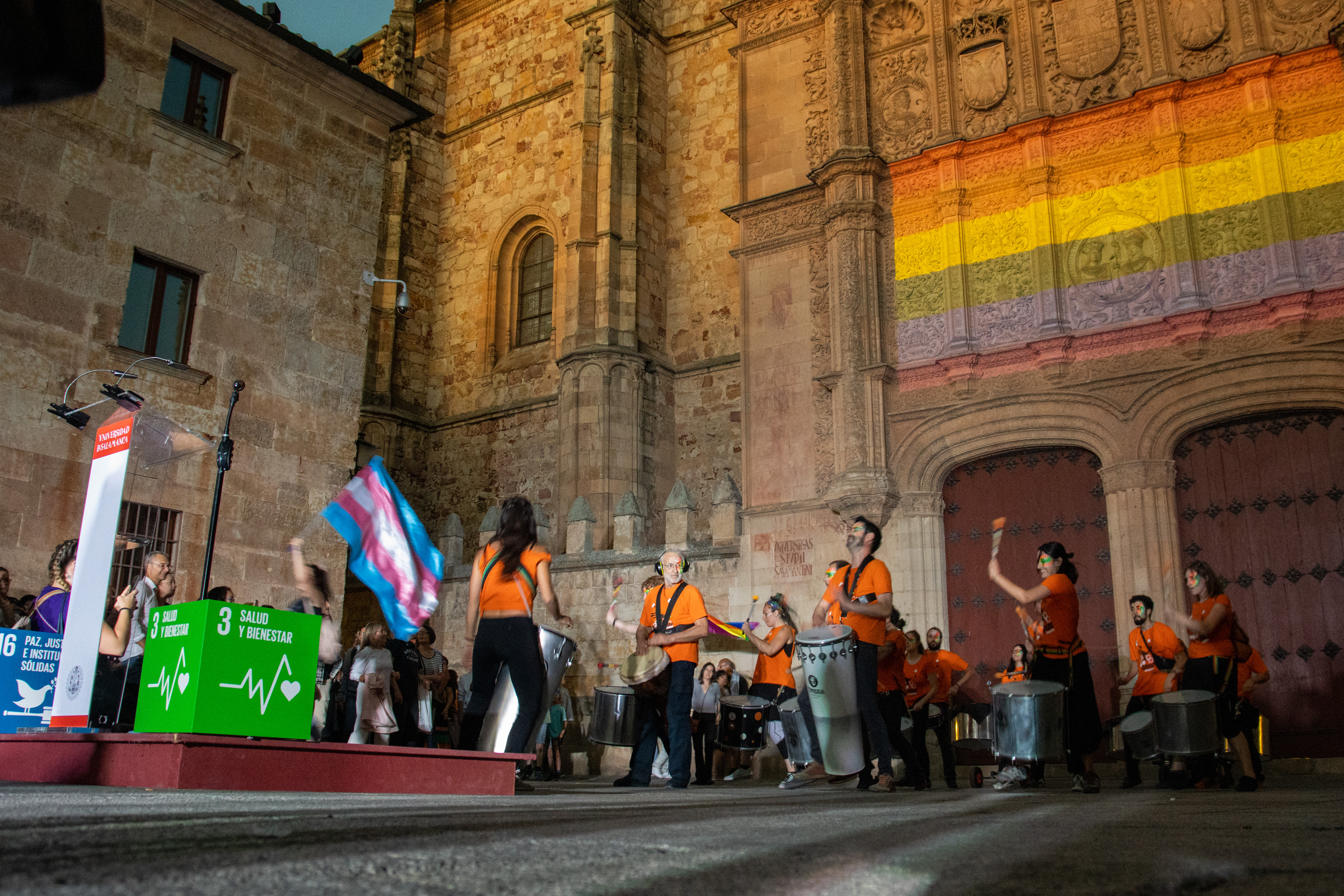 La Universidad de Salamanca celebra el Día Internacional del Orgullo LGTBIQ+ con actividades festivas y reivindicativas