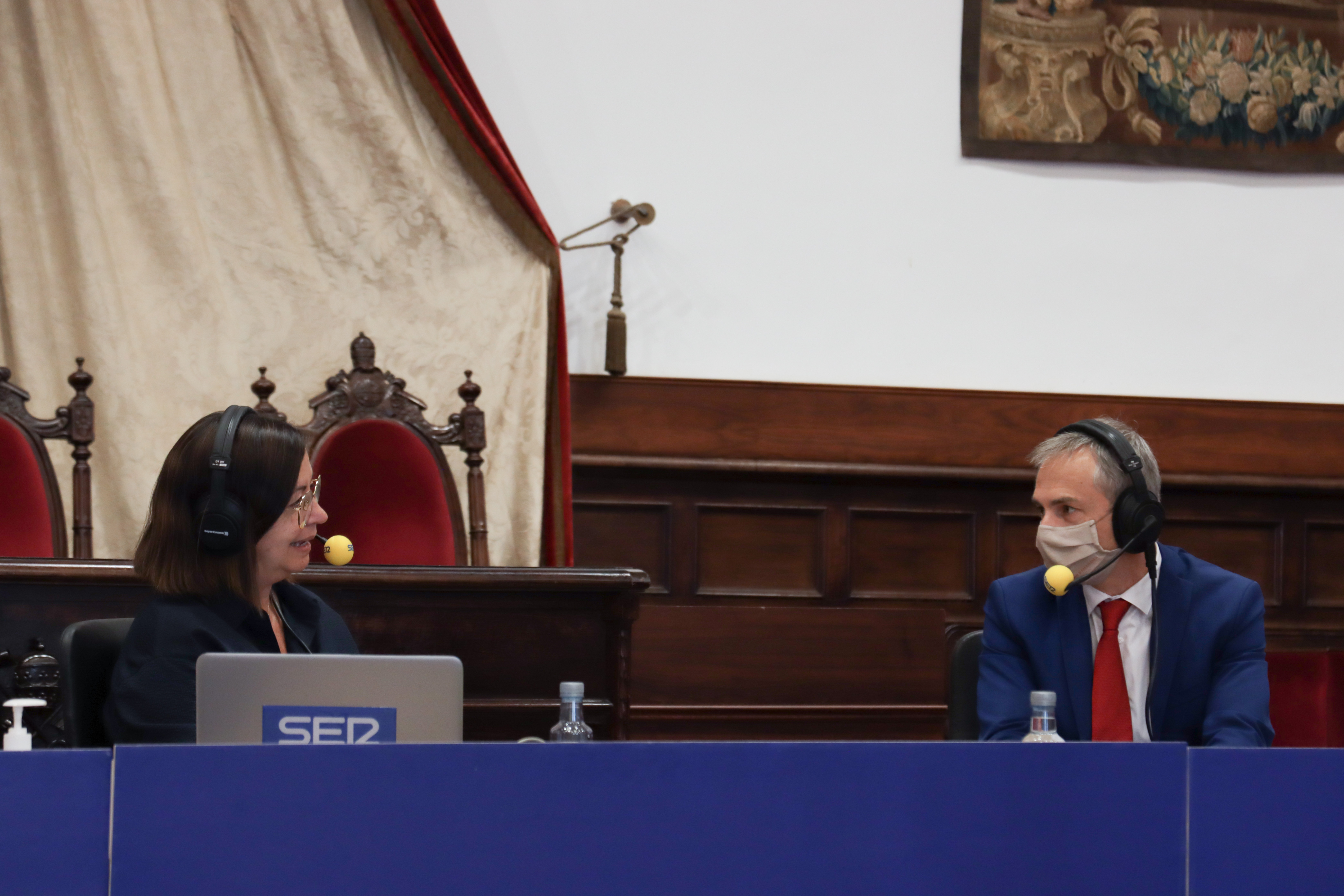El rector Ricardo Rivero interviene en el programa ‘Hoy por hoy’, de la Cadena SER