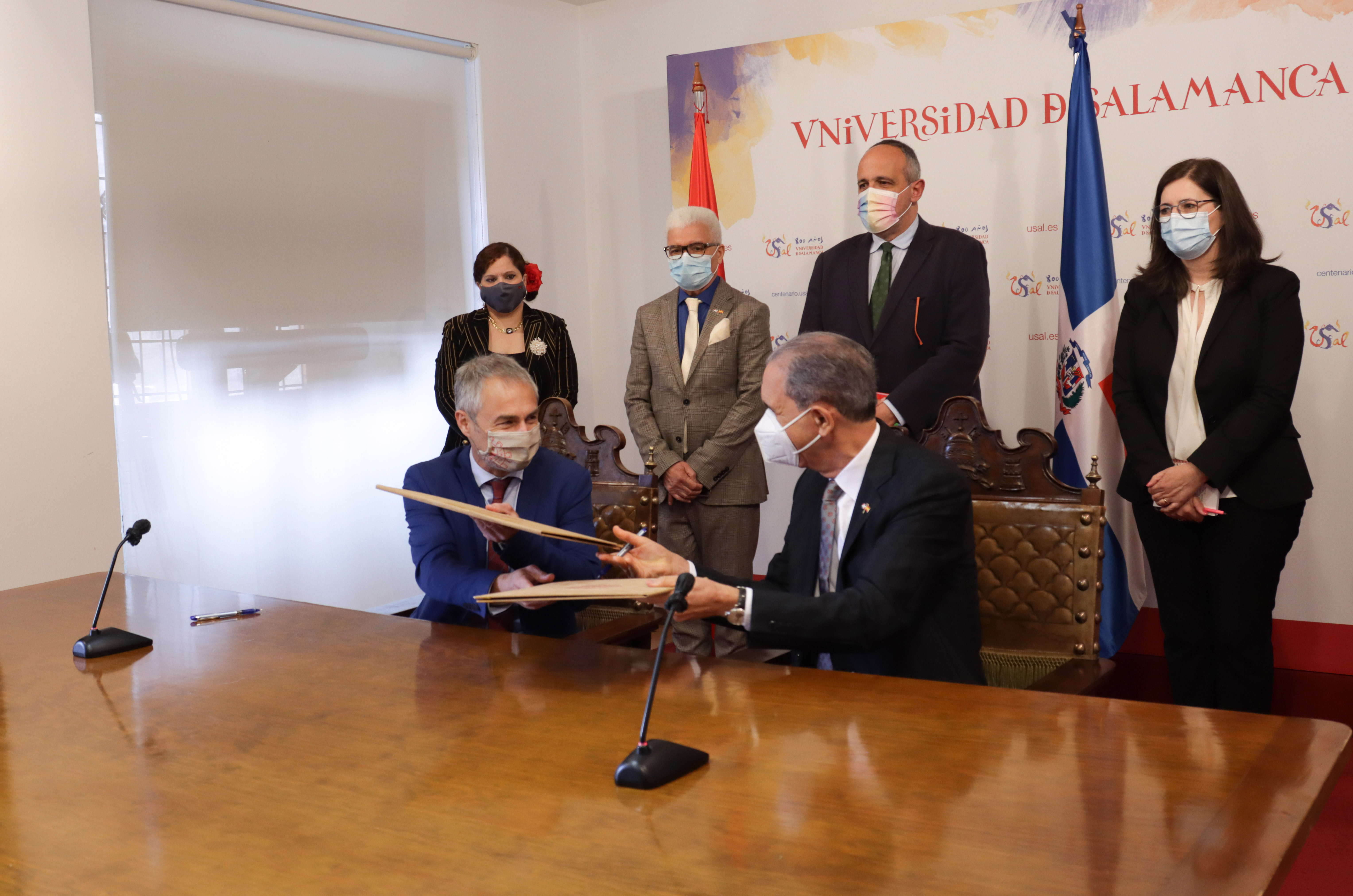 La Universidad de Salamanca refuerza su colaboración con la República Dominicana