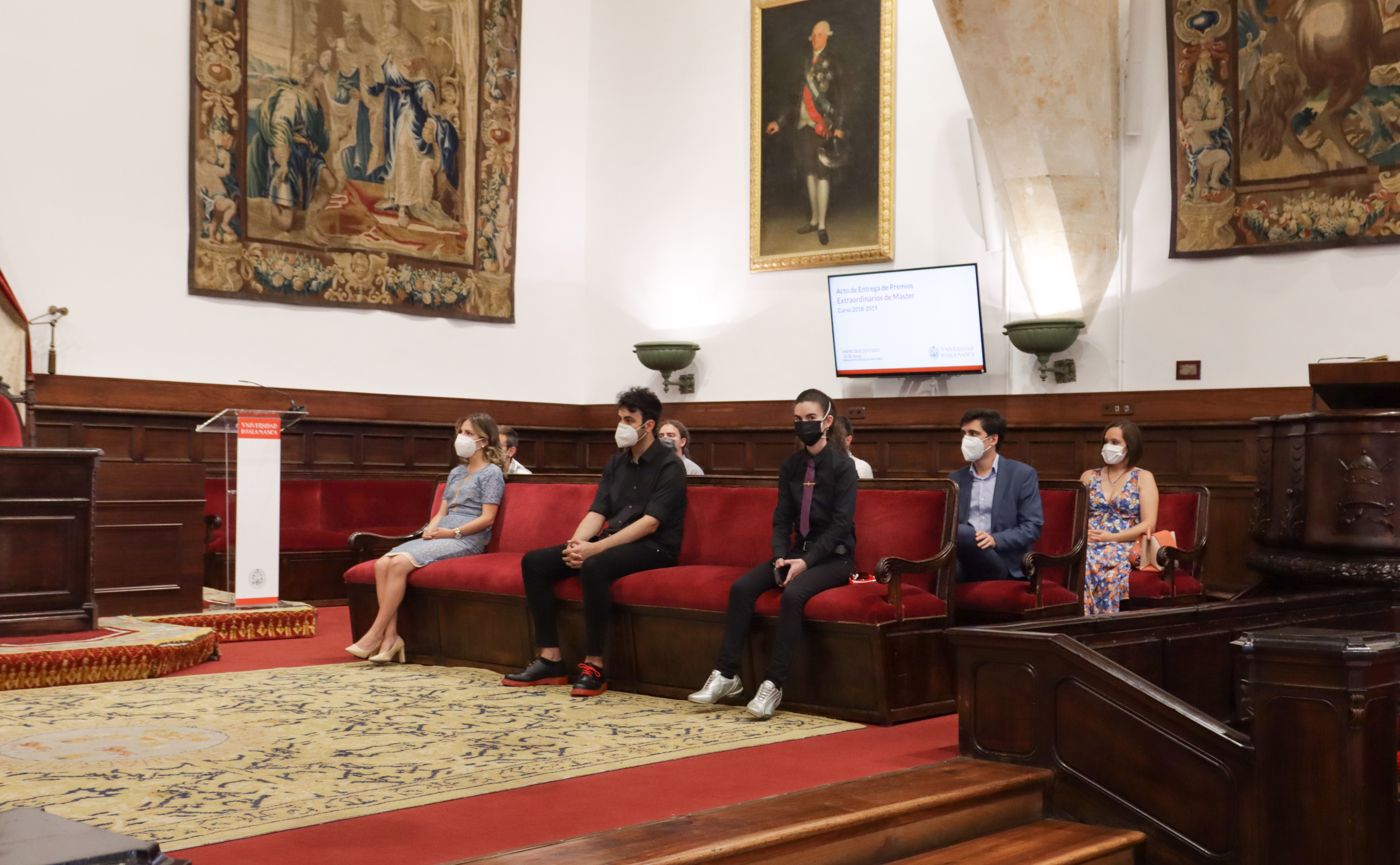 La Universidad de Salamanca premia a los 89 mejores estudiantes de másteres del curso 2018/19