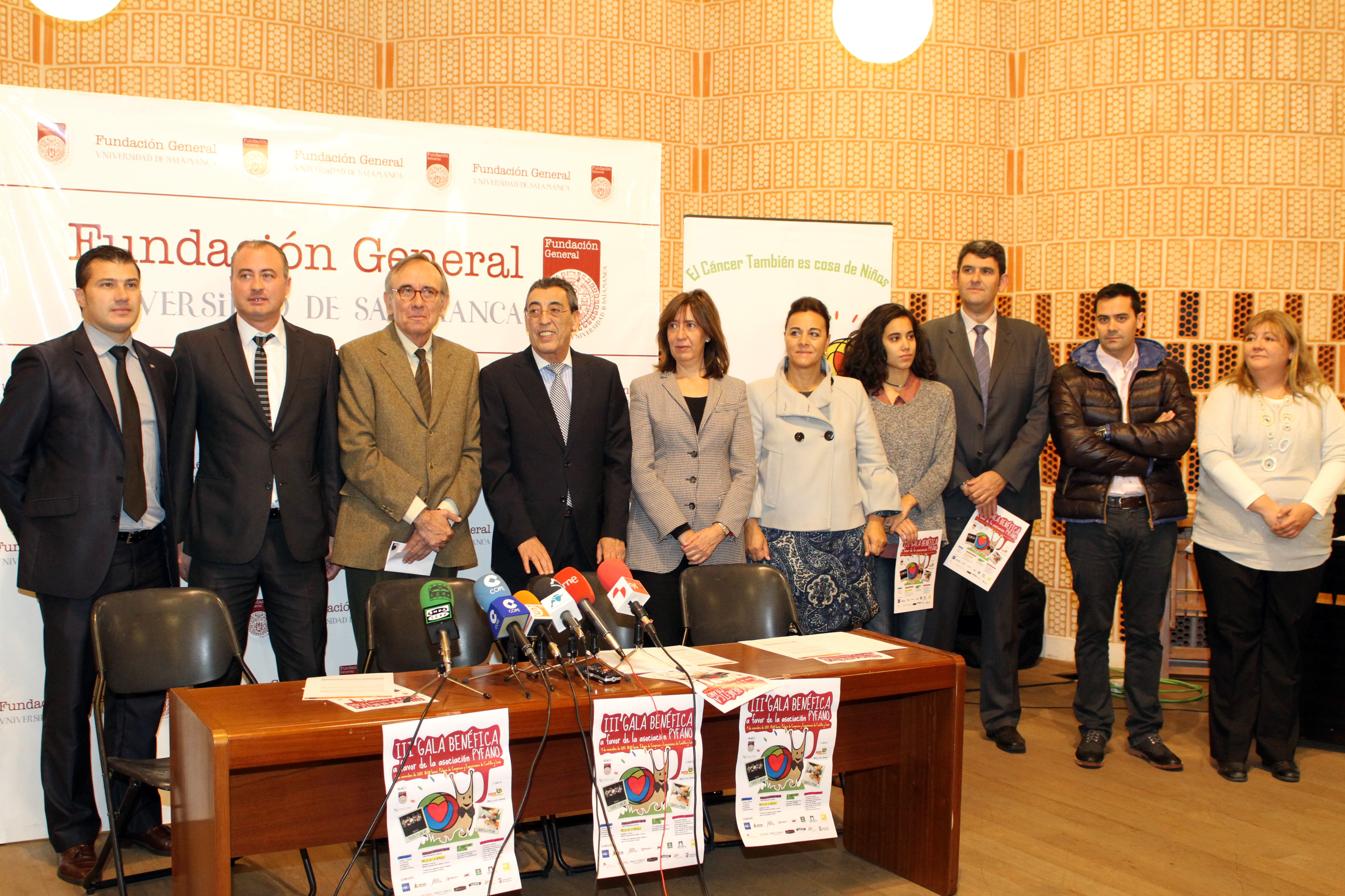 La Fundación General de la Universidad de Salamanca colabora en la III Gala Benéfica a favor de la Asociación PYFANO