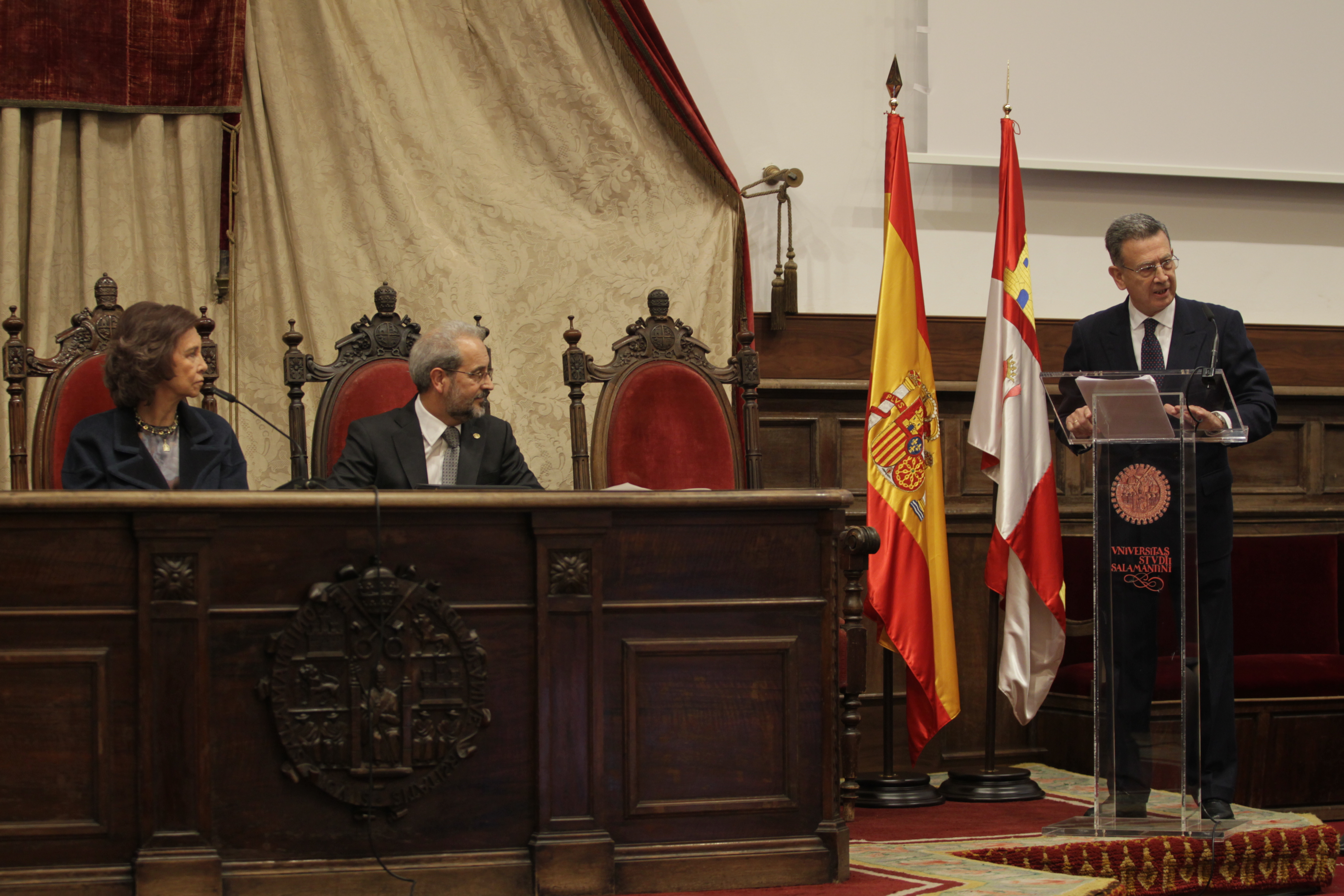 S.M. la reina entrega en la Universidad de Salamanca el XX Premio Reina Sofía de Poesía Iberoamericana