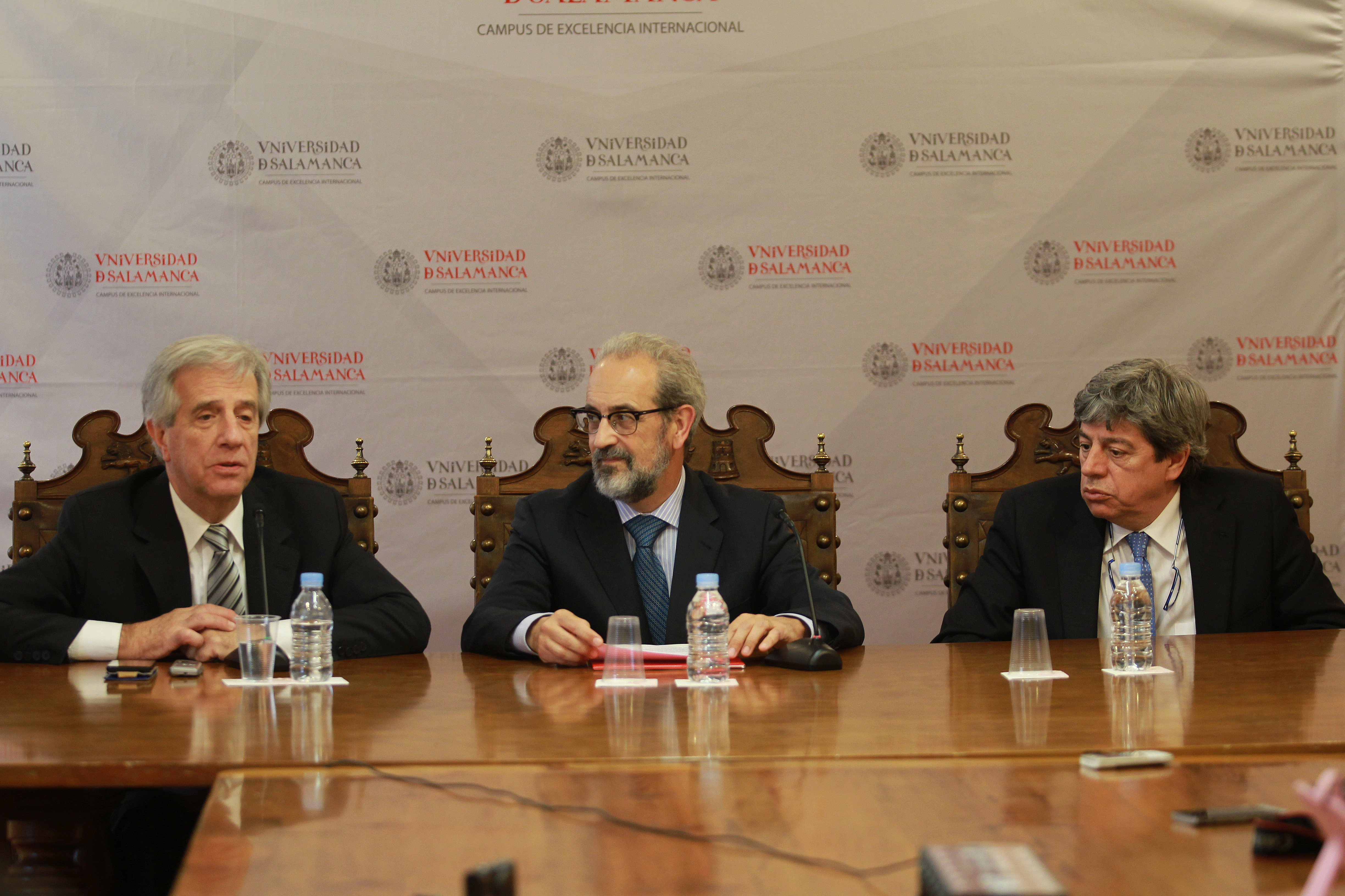 La Universidad de Salamanca inviste doctor honoris causa al oncólogo y expresidente de la República de Uruguay, Tabaré Vázquez Rosas