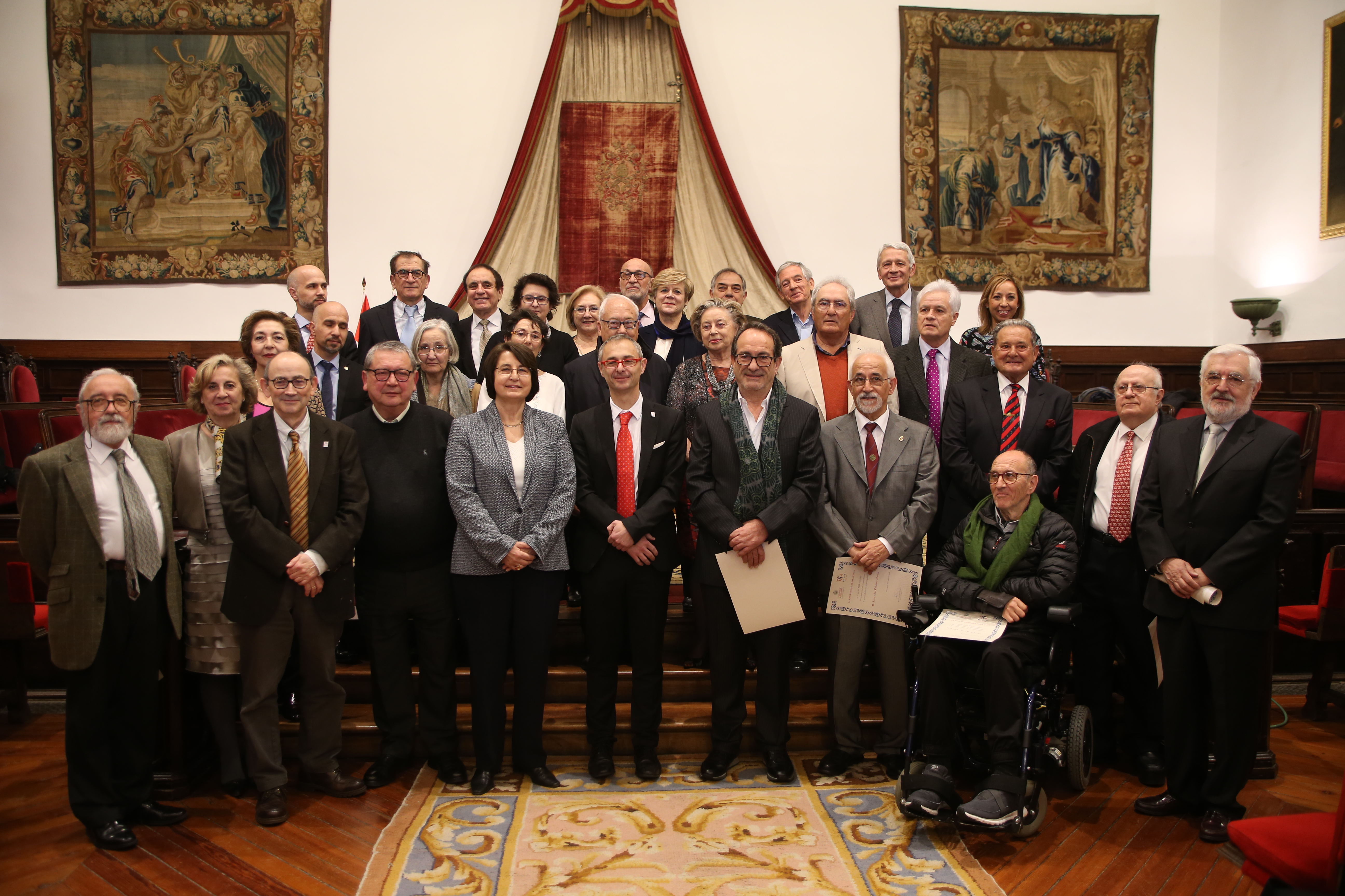 La Universidad de Salamanca rinde homenaje al Personal Docente e Investigador que alcanza la jubilación en este curso académico