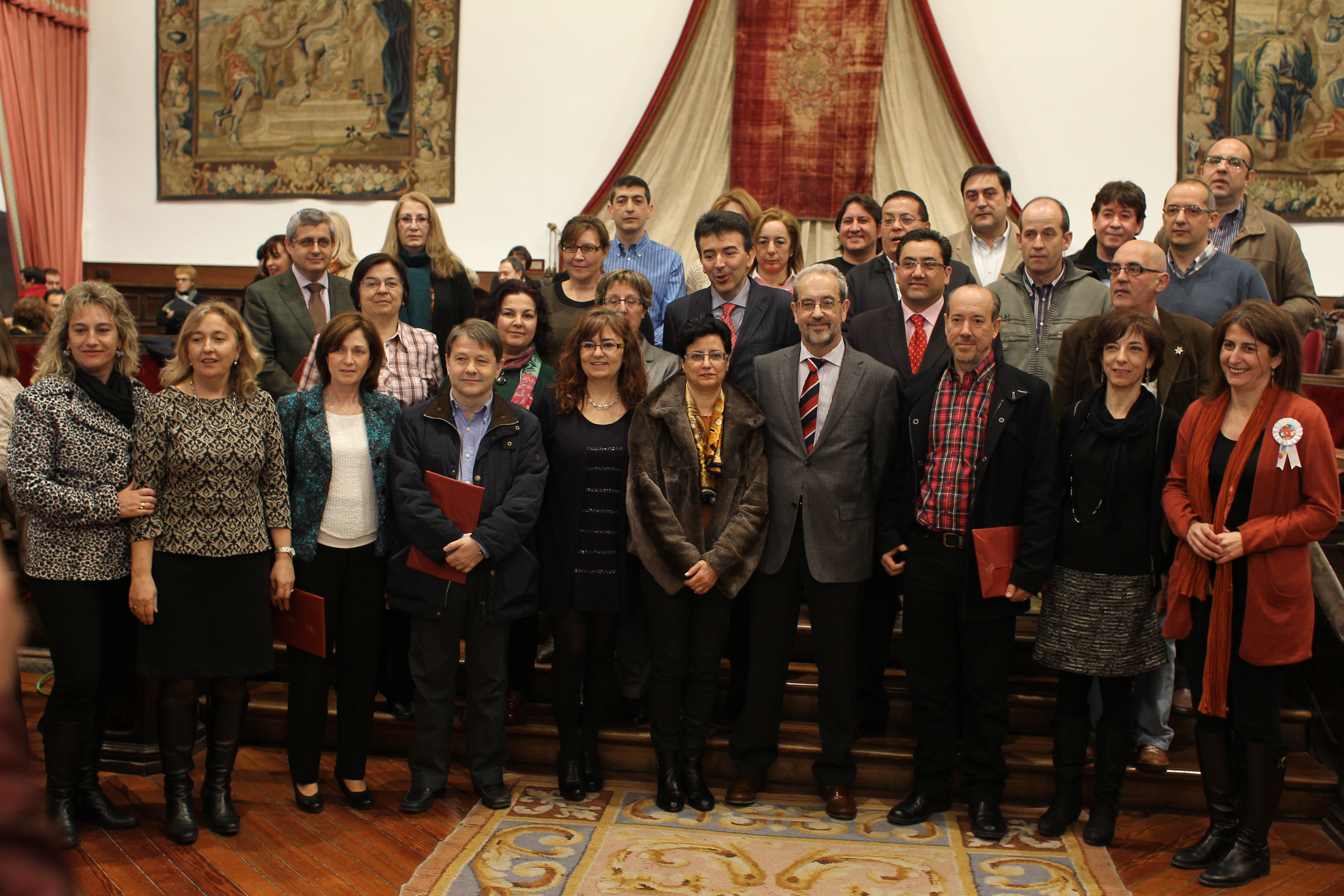 El Paraninfo acoge el acto de entrega de distinciones al Personal de Administración y Servicios de la Universidad de Salamanca