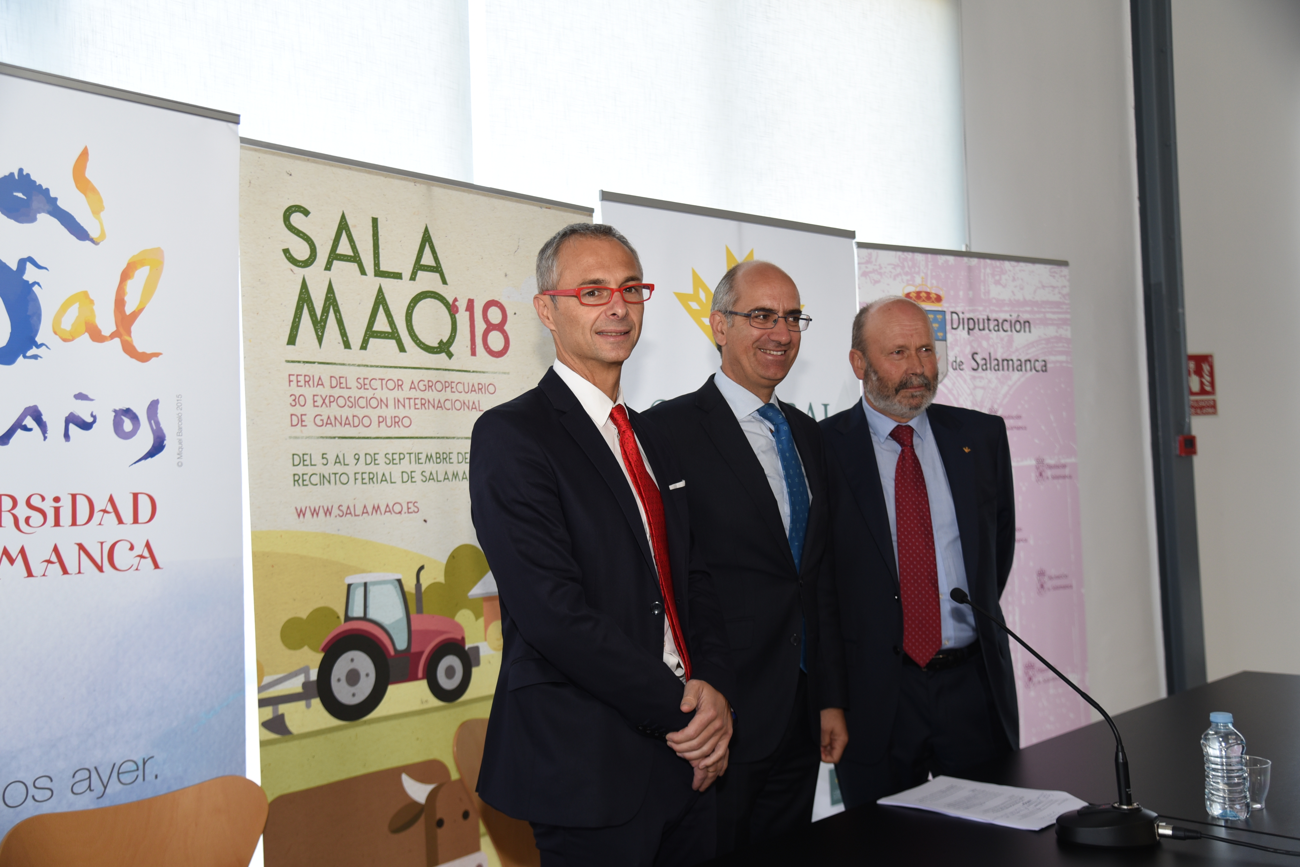  Presentan en SALAMAQ’18 los trabajos de la II Convocatoria de Proyectos de Investigación orientados a ofrecer soluciones tecnológicas al sector primario auspiciada por USAL, Diputación y Caja Rural Salamanca 