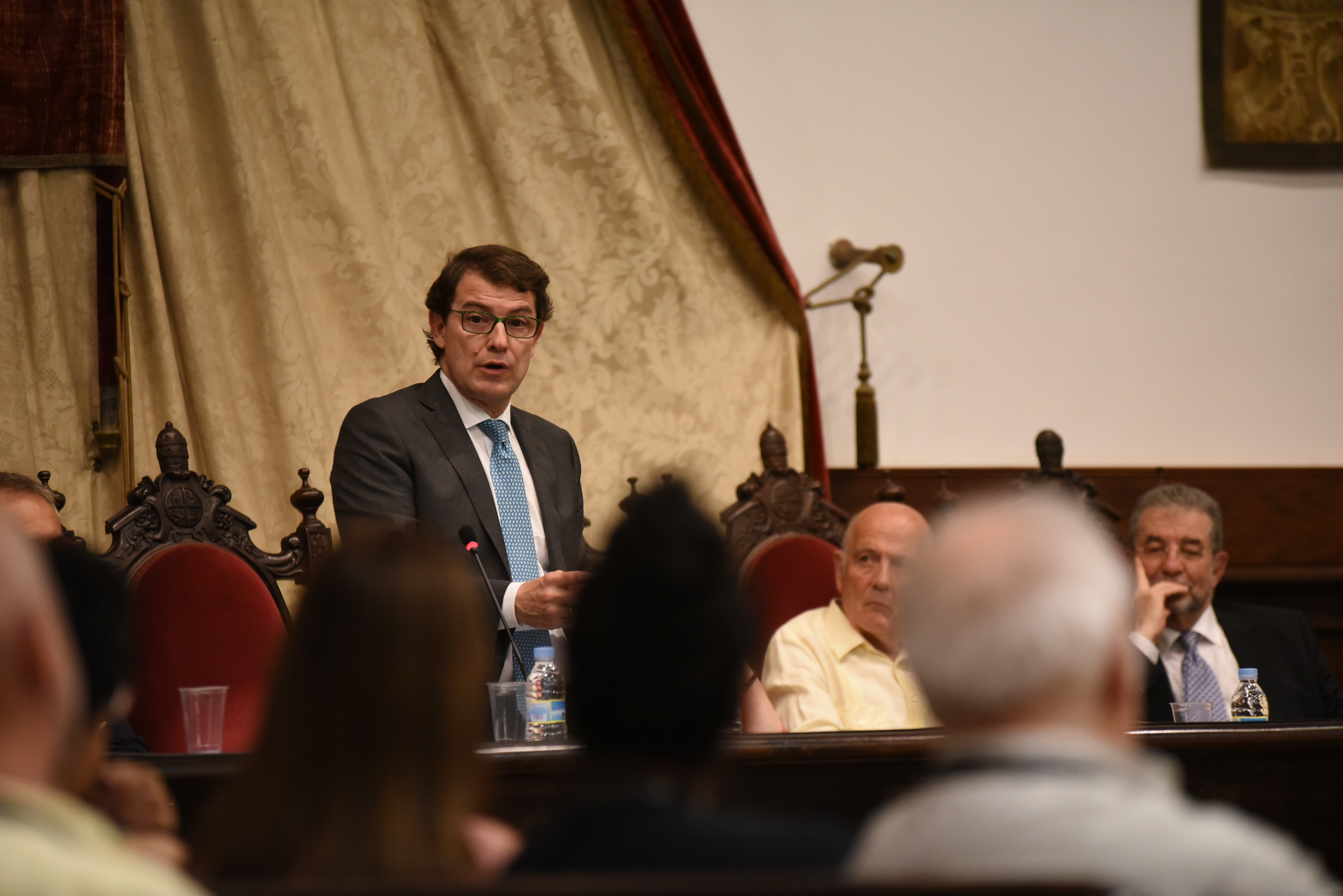 El rector apela al vínculo entre América Latina y la Universidad de Salamanca, “donde se defiende la democracia y los derechos”, al inaugurar el Congreso ICA 