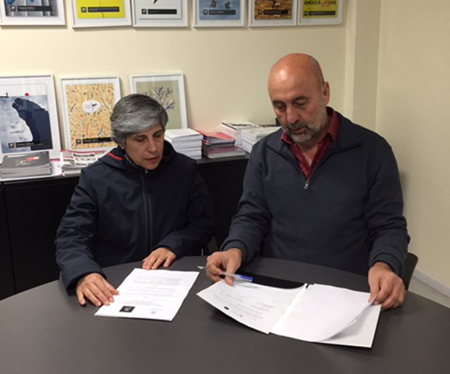 La Facultad de Derecho firma un convenio con la Universidad argentina de Palermo para impulsar una publicación científica