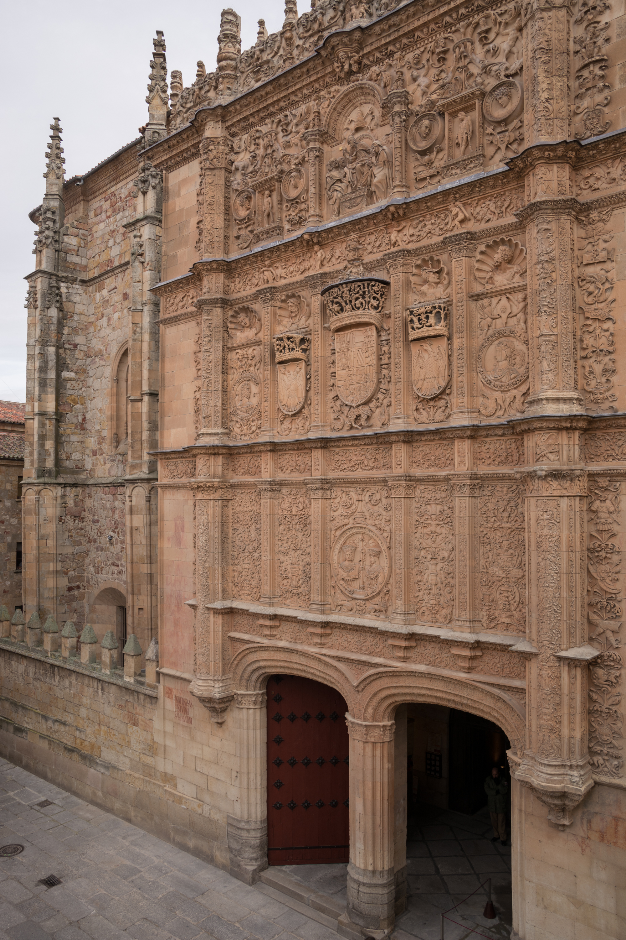 La inauguración de la restauración de la Fachada Rica de la Universidad de Salamanca impulsa el eje estratégico de recuperación del Patrimonio del VIII Centenario