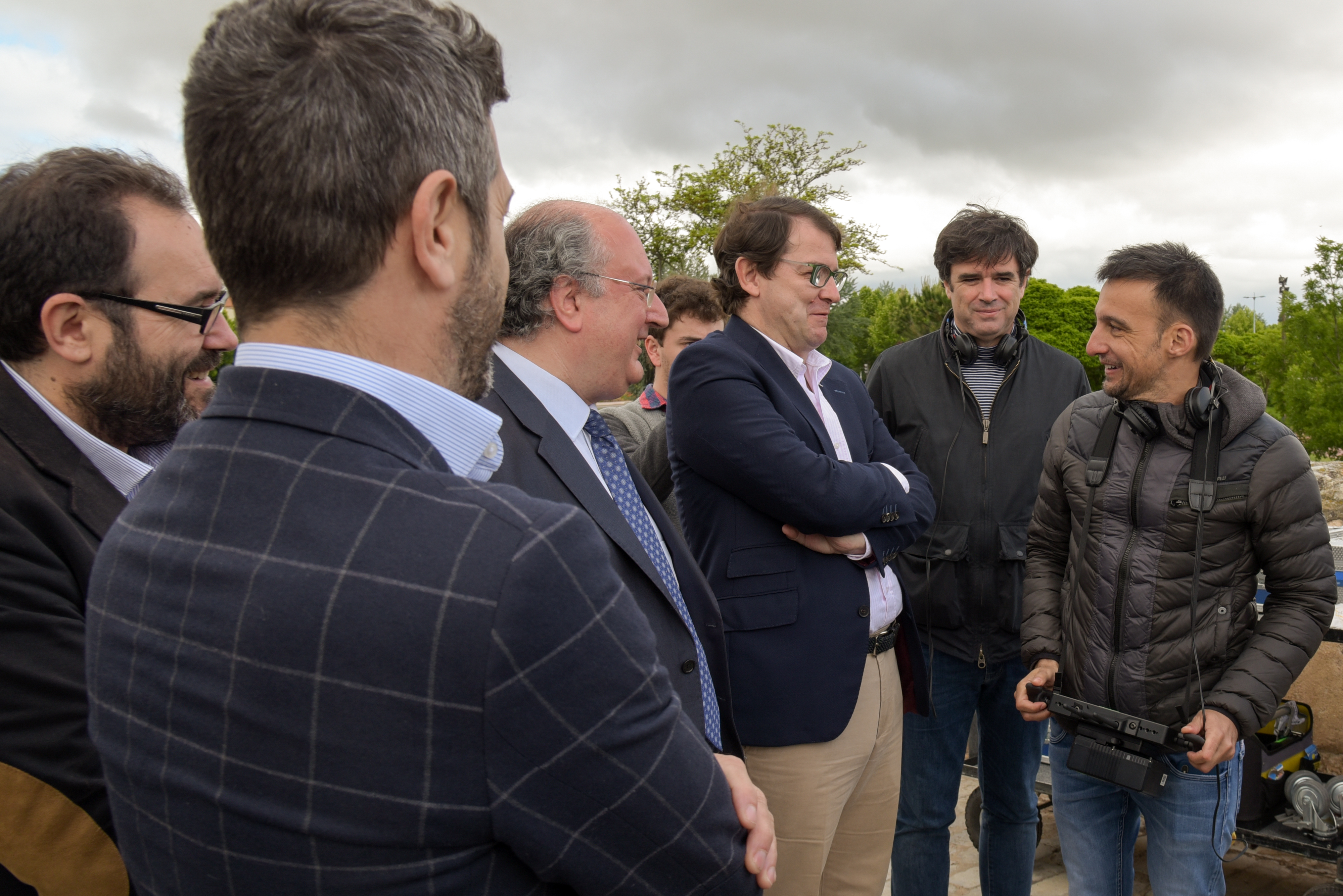 La Universidad de Salamanca acoge el rodaje de ‘Mientras dure la guerra’, la última película de Alejandro Amenábar