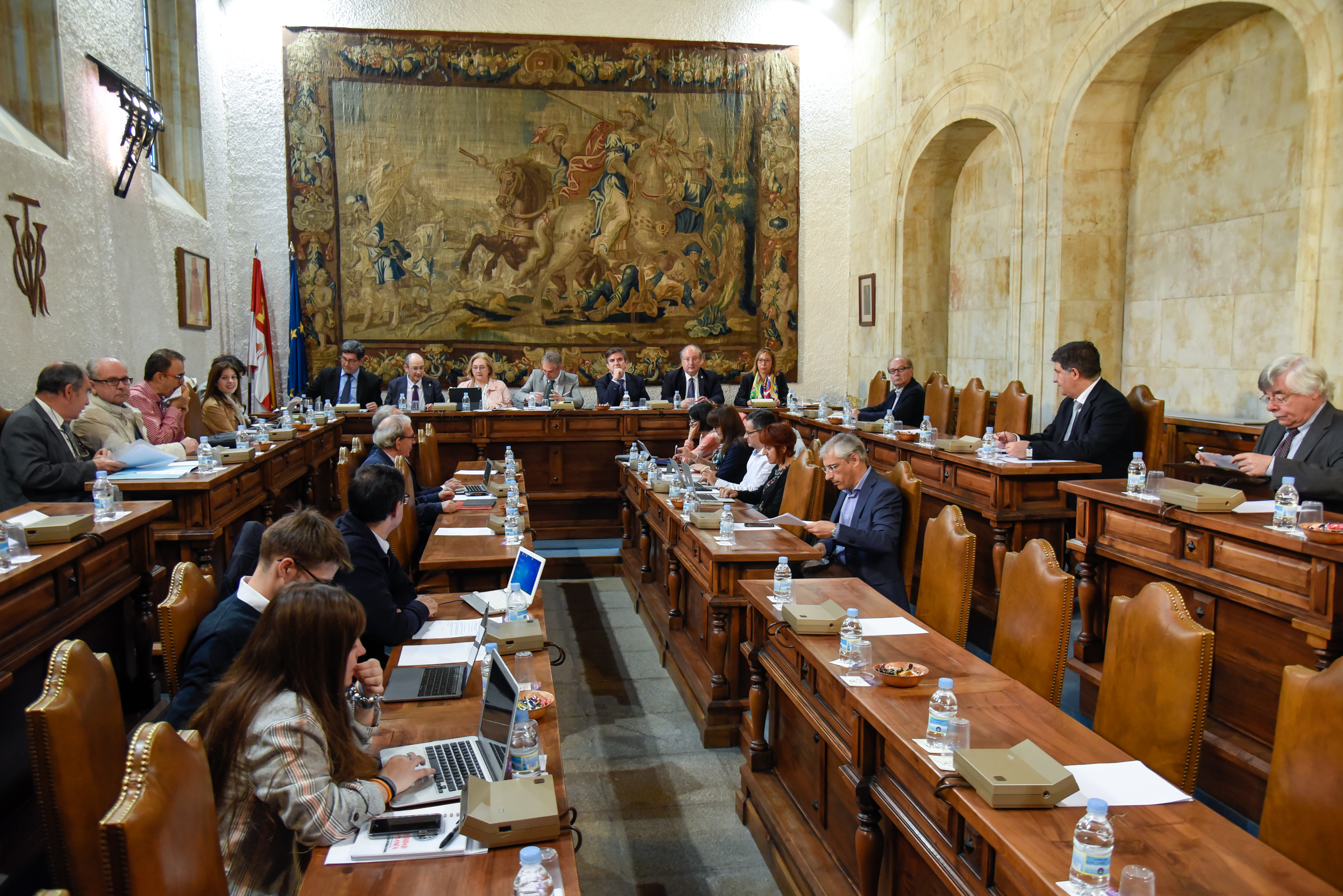 La Universidad de Salamanca cierra el ejercicio 2018 con un resultado contable positivo cercano a los cuatro millones de euros y un superávit presupuestario de 3.723.044,08 euros