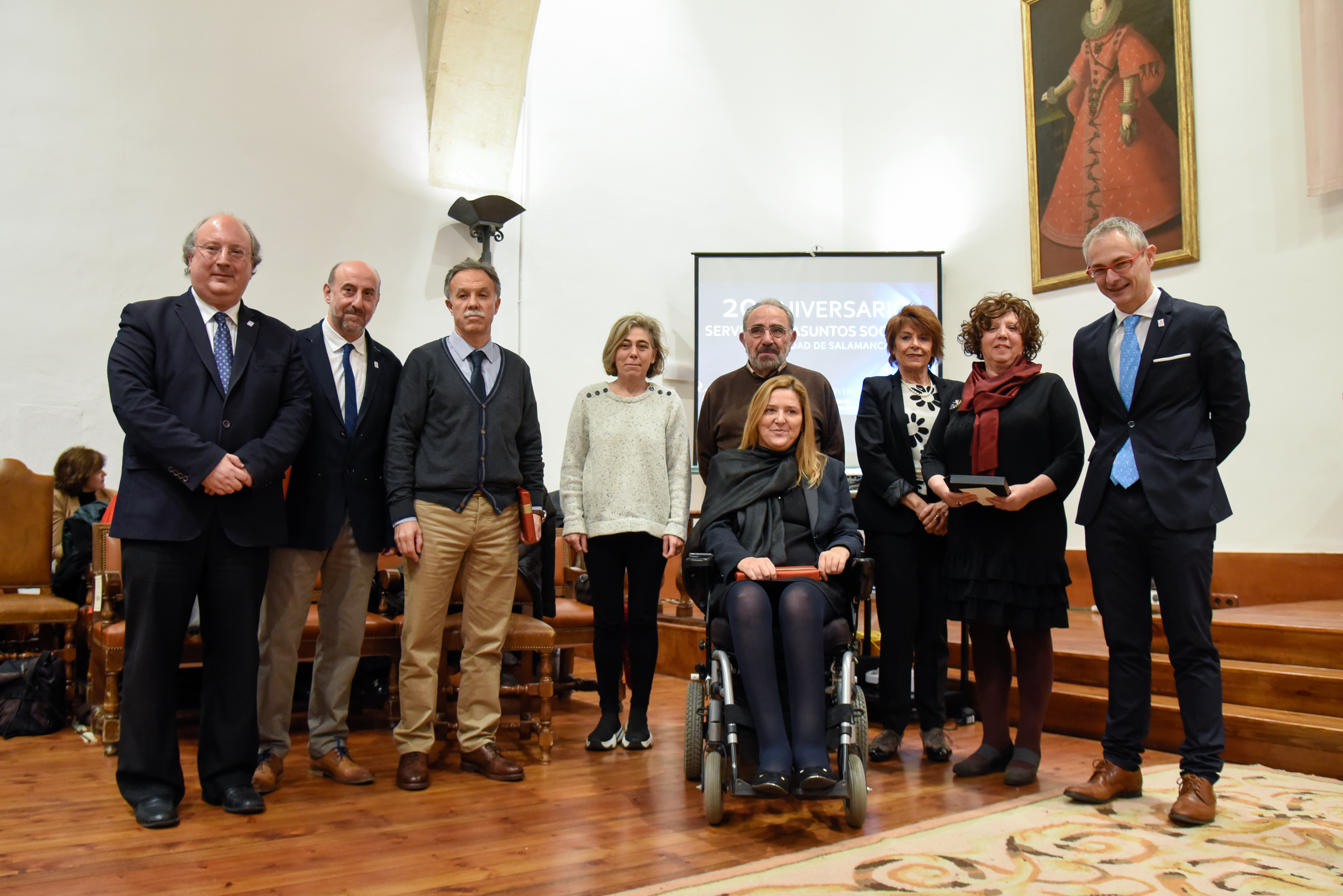 La Universidad de Salamanca celebra 20 años de apoyo al universitario y a la sociedad a través del Servicio de Asuntos Sociales