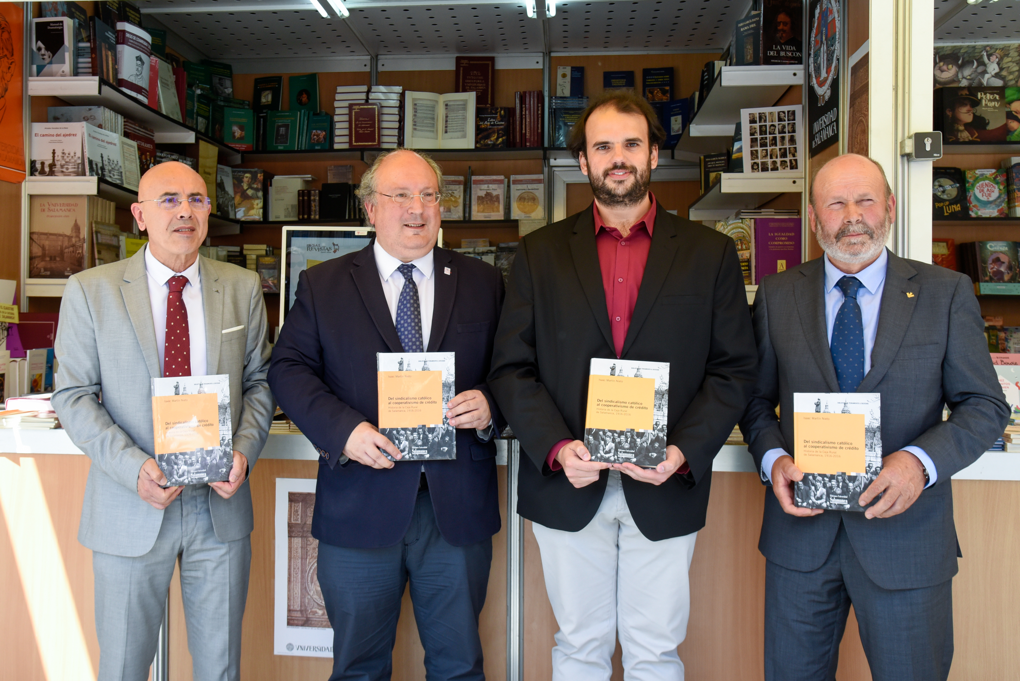 La Universidad de Salamanca participa en la Feria del Libro con un estand propio y la presentación de cinco títulos de su amplio catálogo editorial