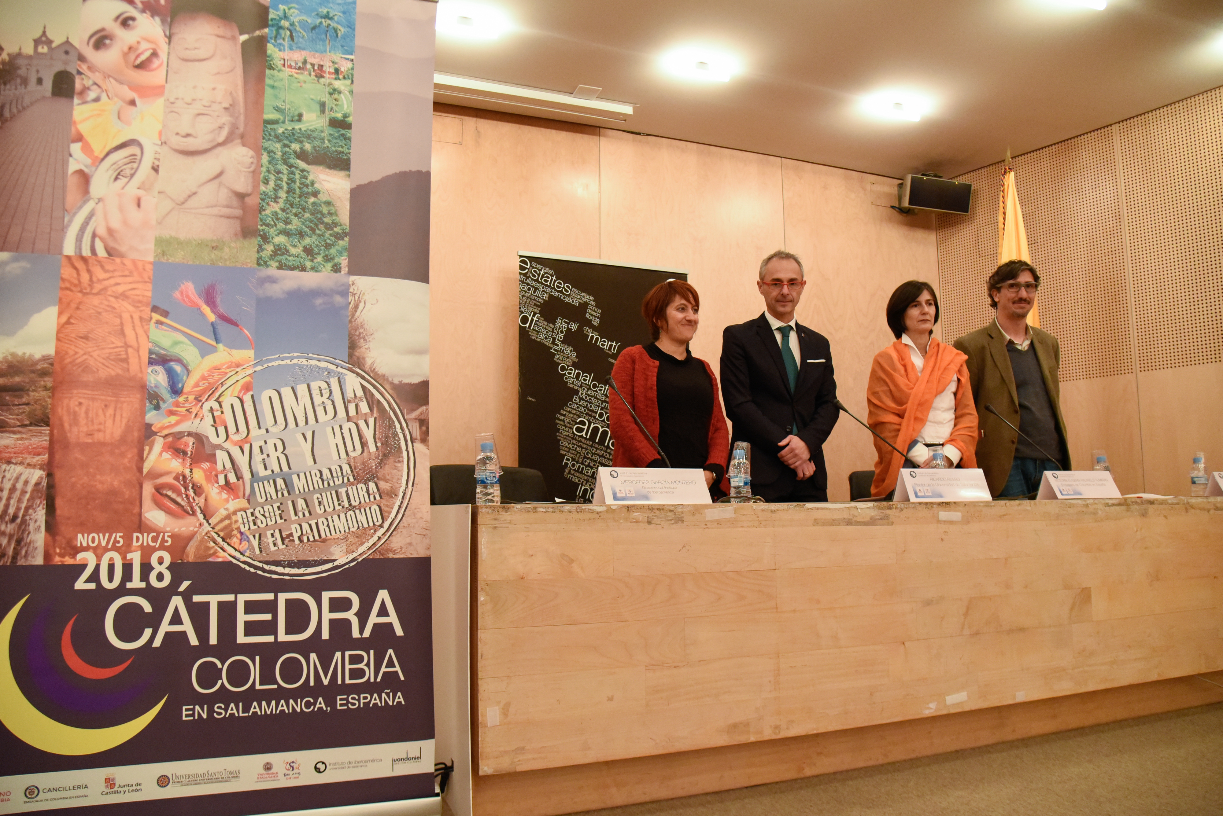 La Universidad de Salamanca acoge la tercera edición de la Cátedra Colombia, integrada en el Máster en Estudios Latinoamericanos del Instituto de Iberoamérica 