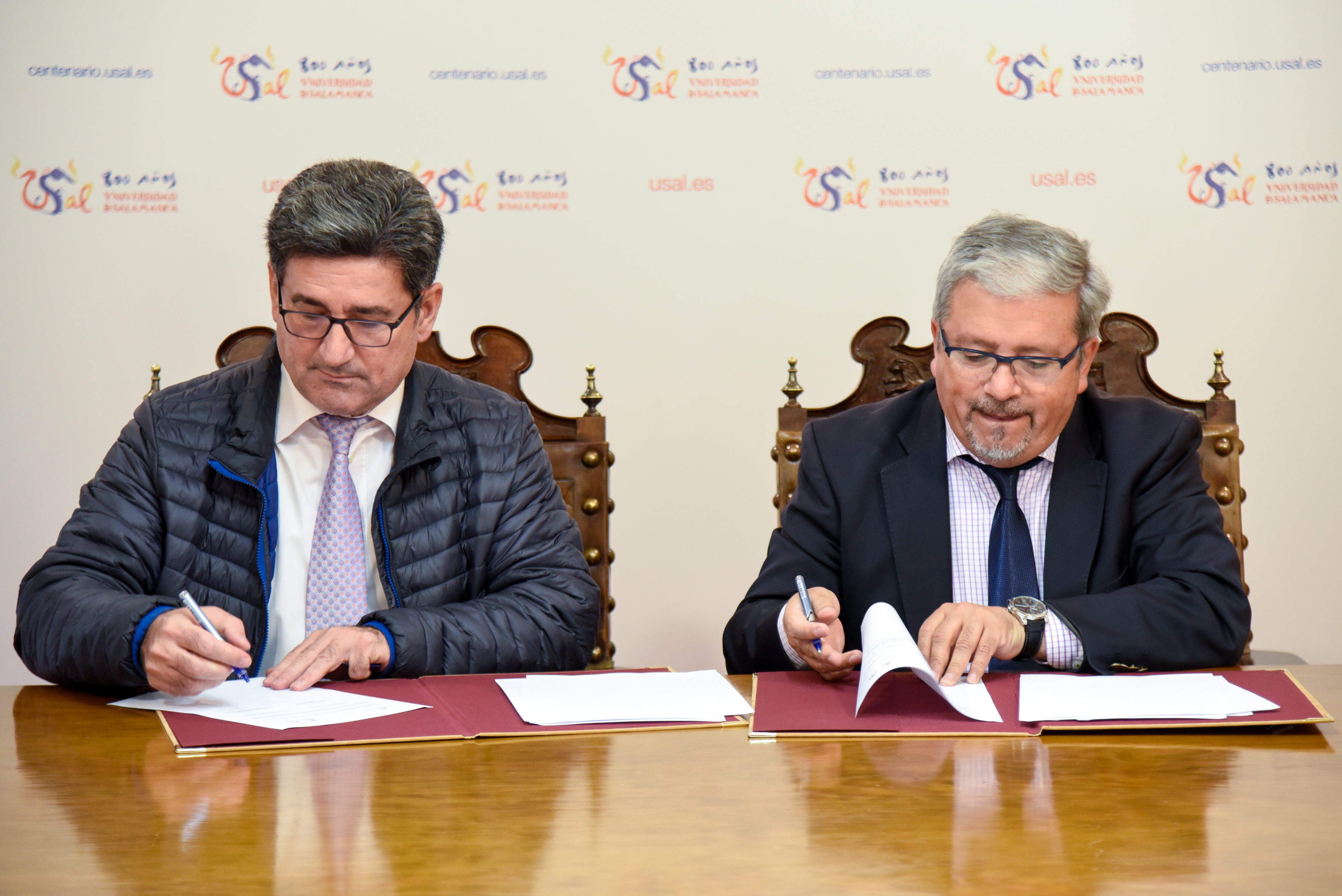 La Universidad de Salamanca firma un convenio de colaboración con la Universidad chilena de Los Lagos