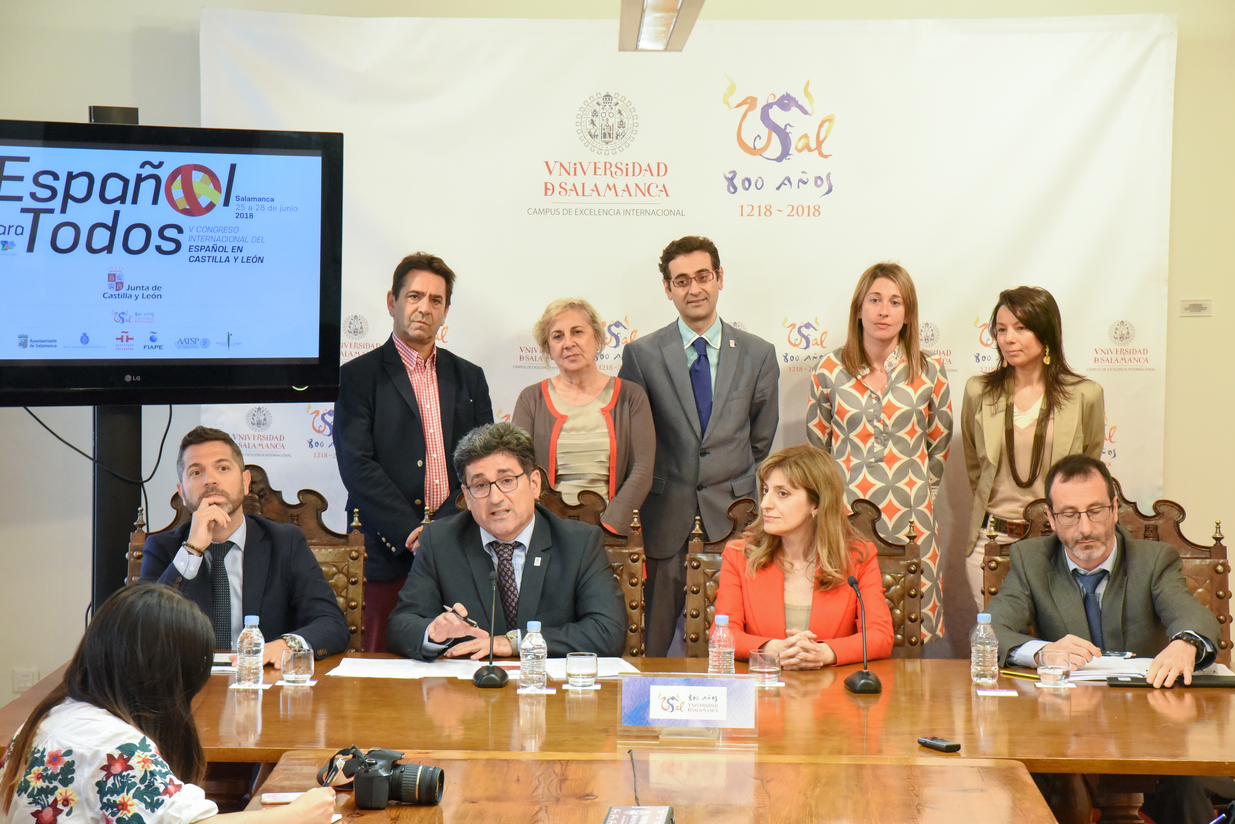 El VIII Centenario propicia la celebración del V Congreso Internacional del Español y la reunión de la Asociación Americana de profesores de Español y Portugués