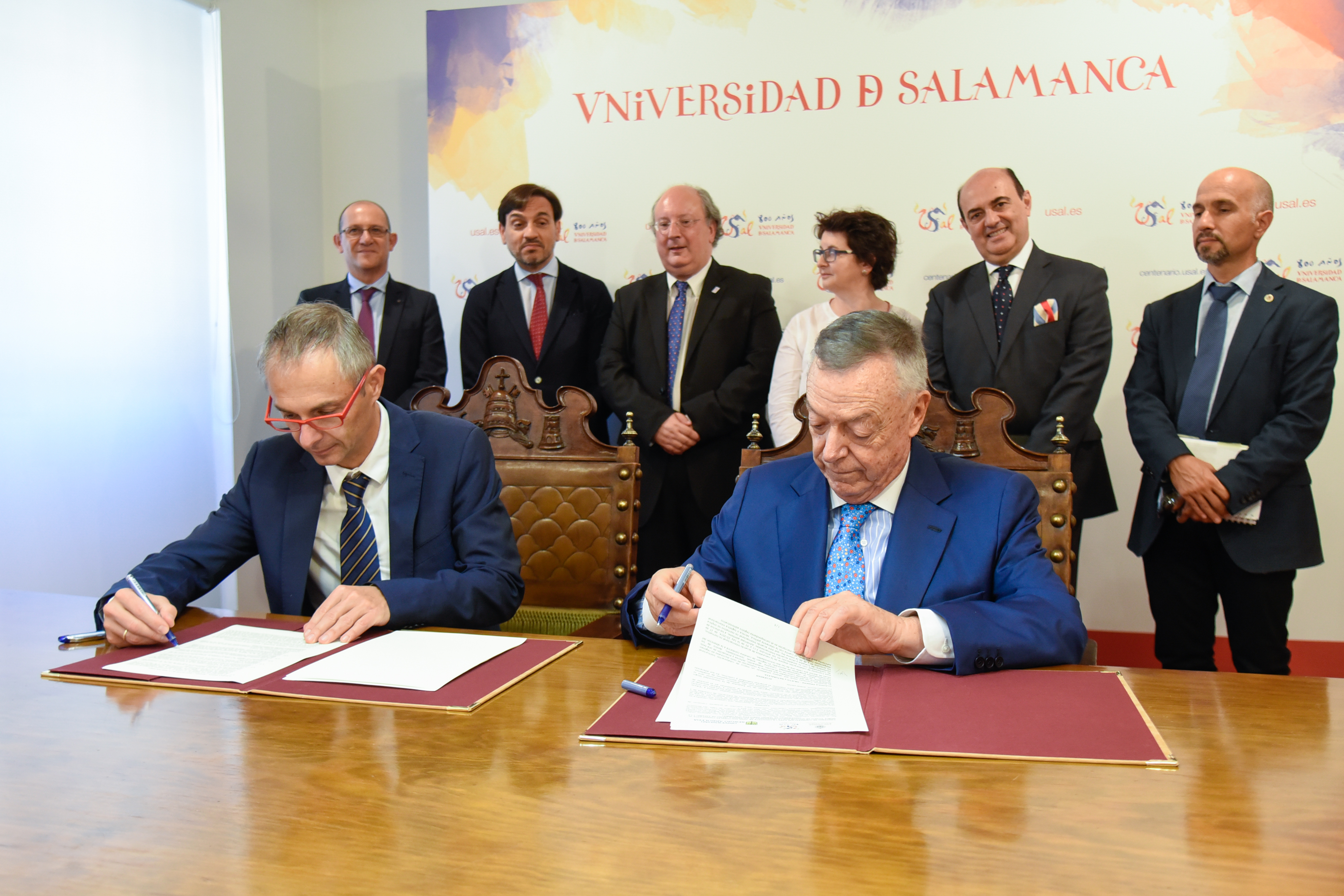 La Universidad de Salamanca y la Universidad Sergio Arboleda de Colombia suscriben un acuerdo para la cotutela de tesis doctorales