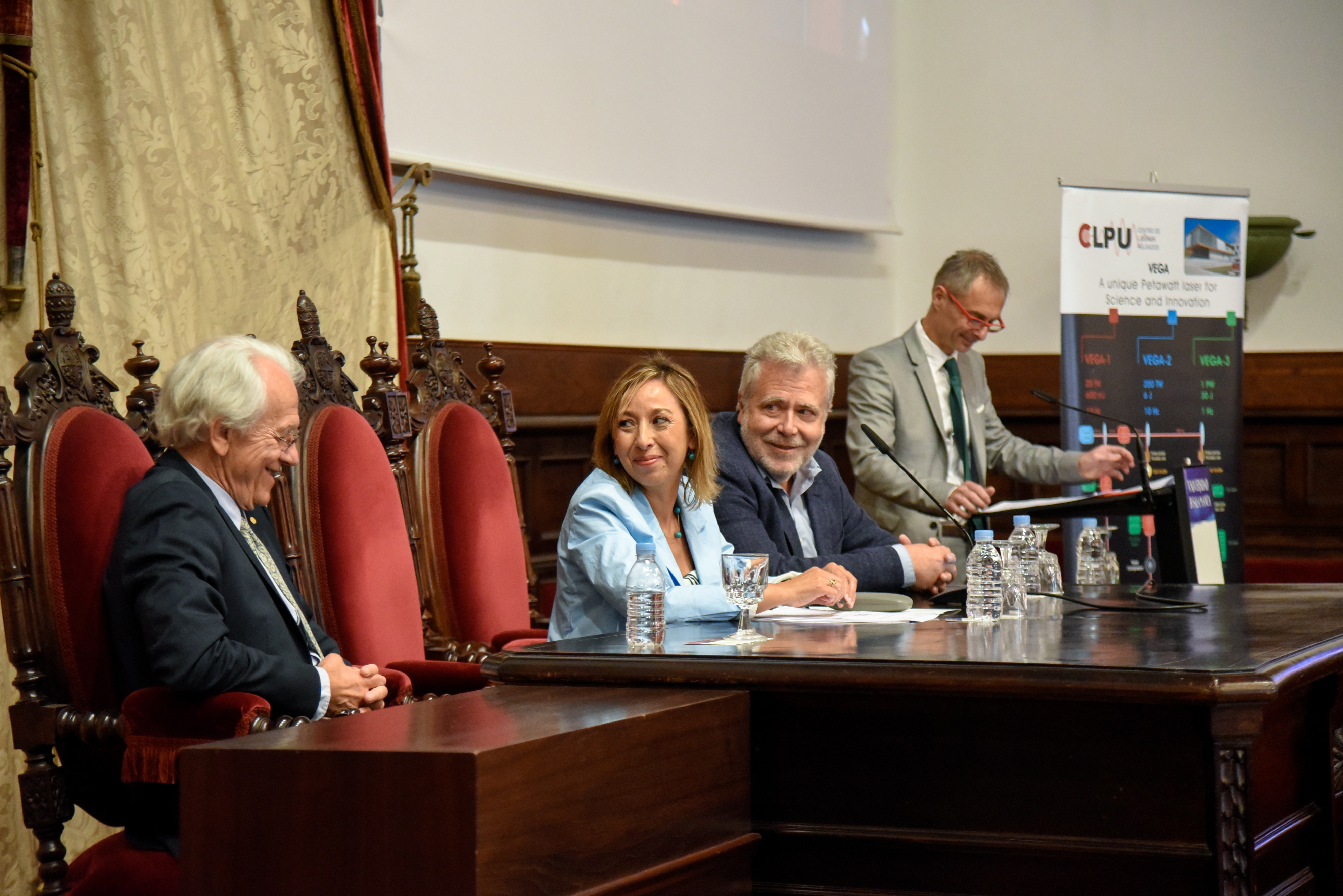 El Premio Nobel de Física 2018, Gérard Mourou, ofrece una conferencia divulgativa en el Paraninfo de la Universidad de Salamanca