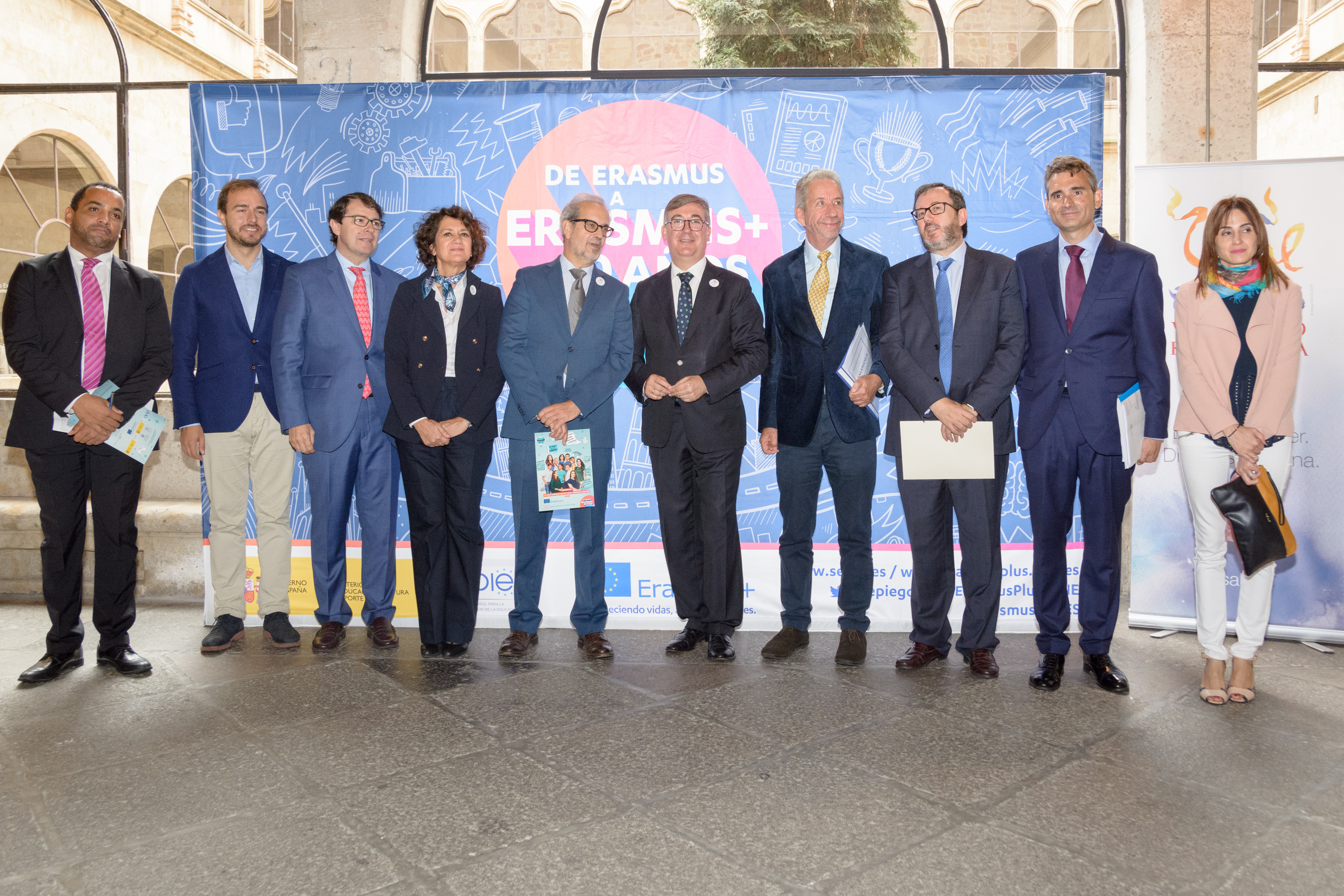 La Universidad de Salamanca acoge el acto de celebración del 30 aniversario del programa Erasmus+