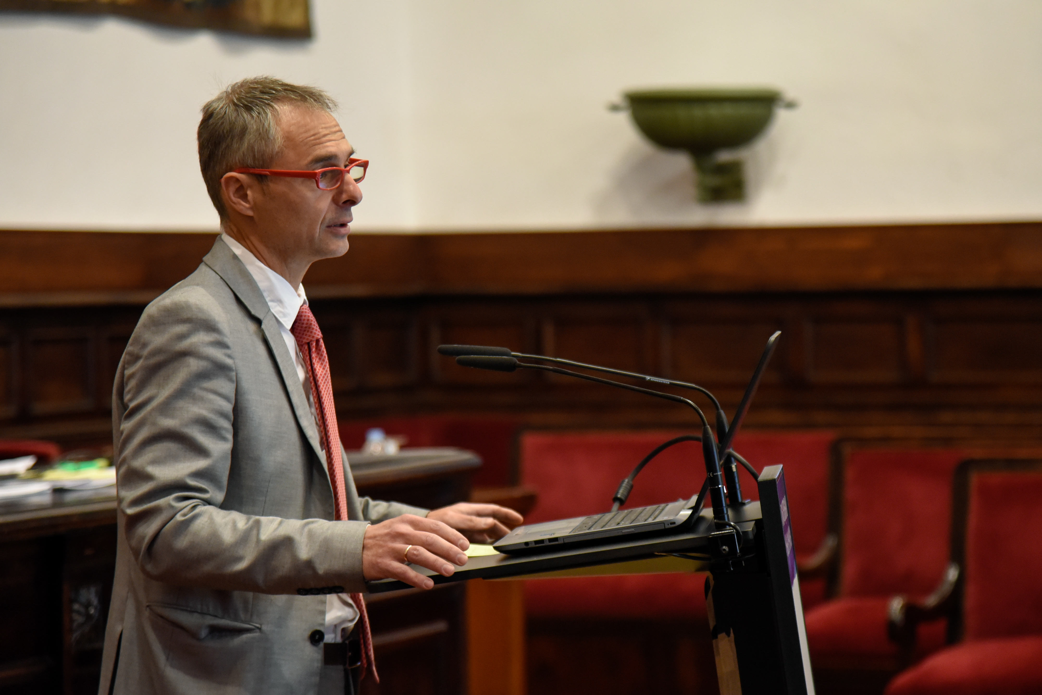 El rector presenta al Claustro académico el balance de su gestión del curso 2018-2019