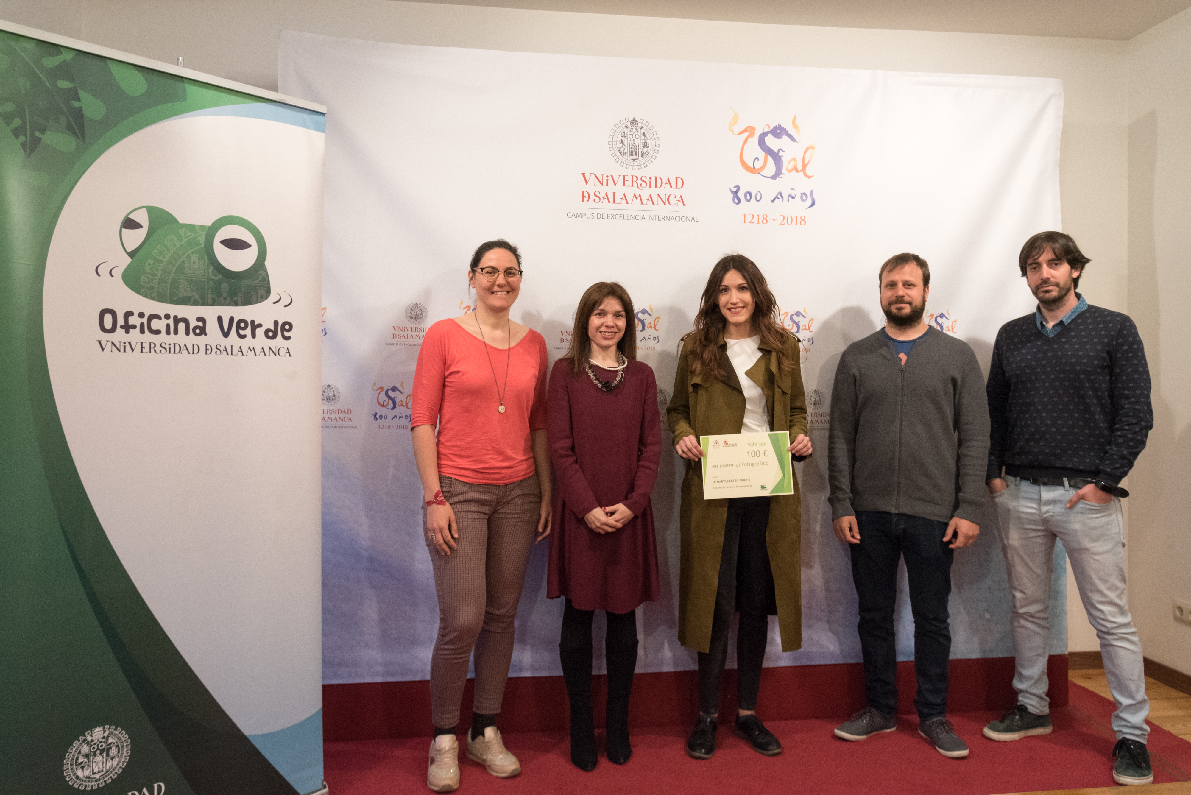 La Oficina Verde hace entrega de los premios del Concurso de Fotografía de la XI Semana Verde de la Universidad de Salamanca