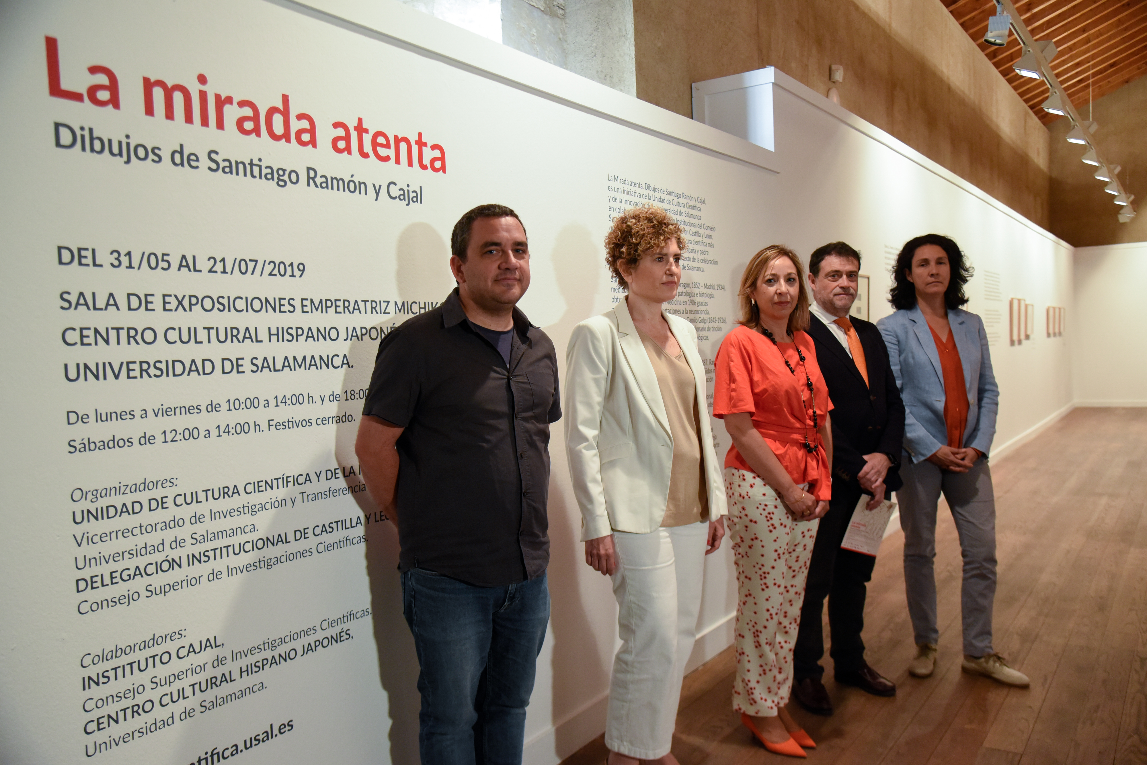La Universidad de Salamanca inaugura la exposición ‘La Mirada Atenta. Dibujos de Ramón y Cajal’ como broche final de su V Festival Primavera Científica
