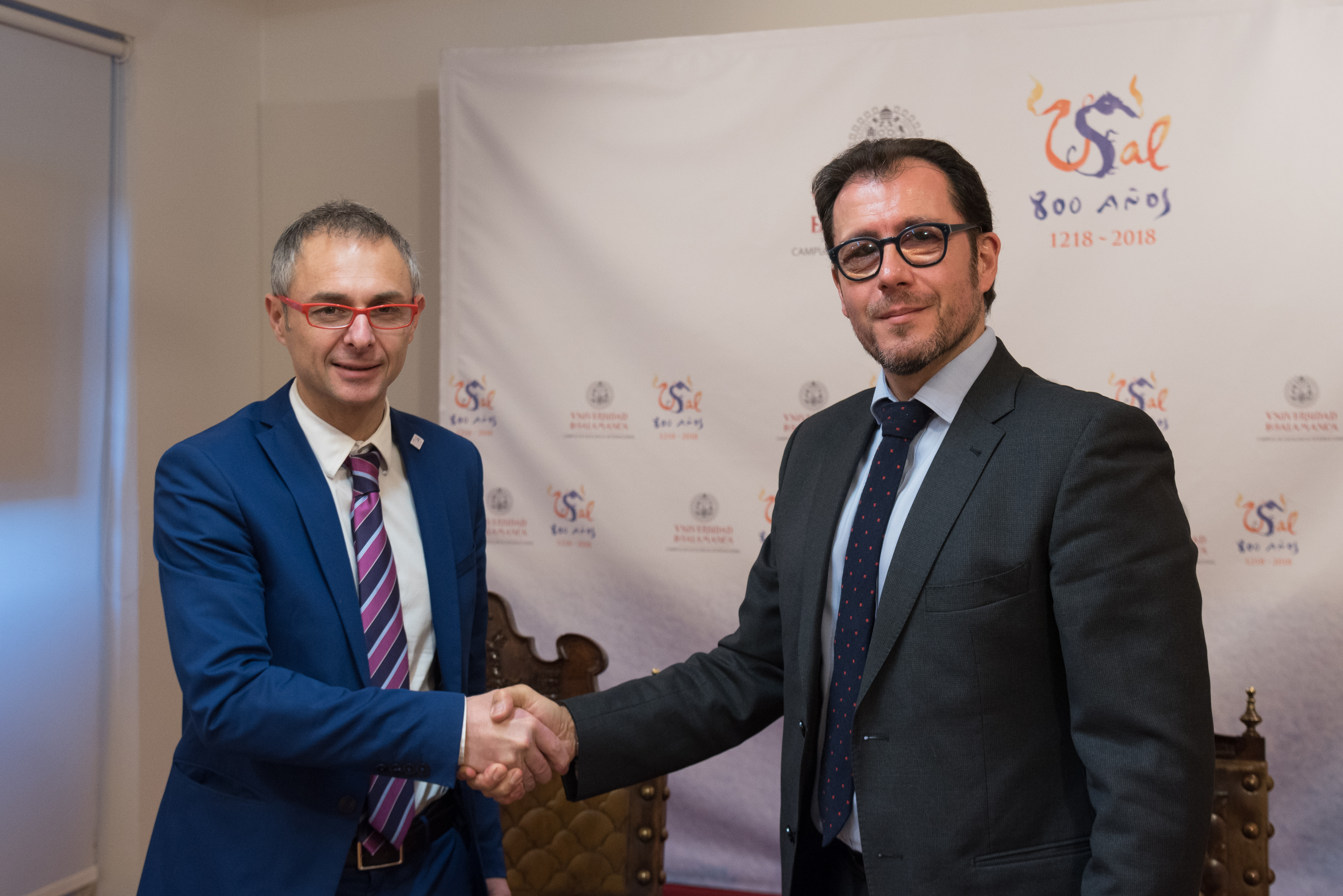 La Universidad de Salamanca y la ONCE colaborarán para facilitar la accesibilidad a alumnos extranjeros