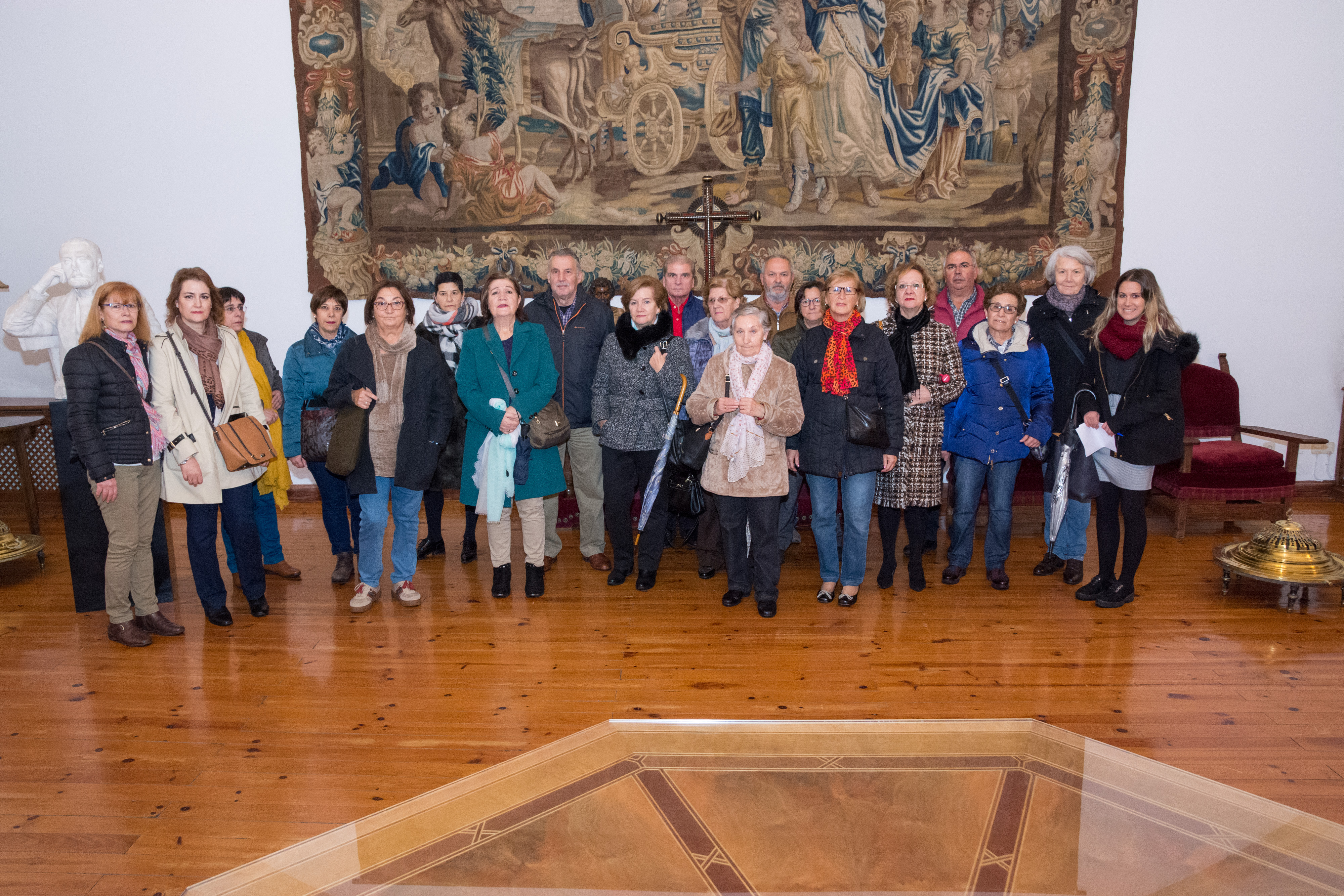 Los alumnos de la Universidad de la Experiencia en Salamanca visitan la Casa-Museo Unamuno