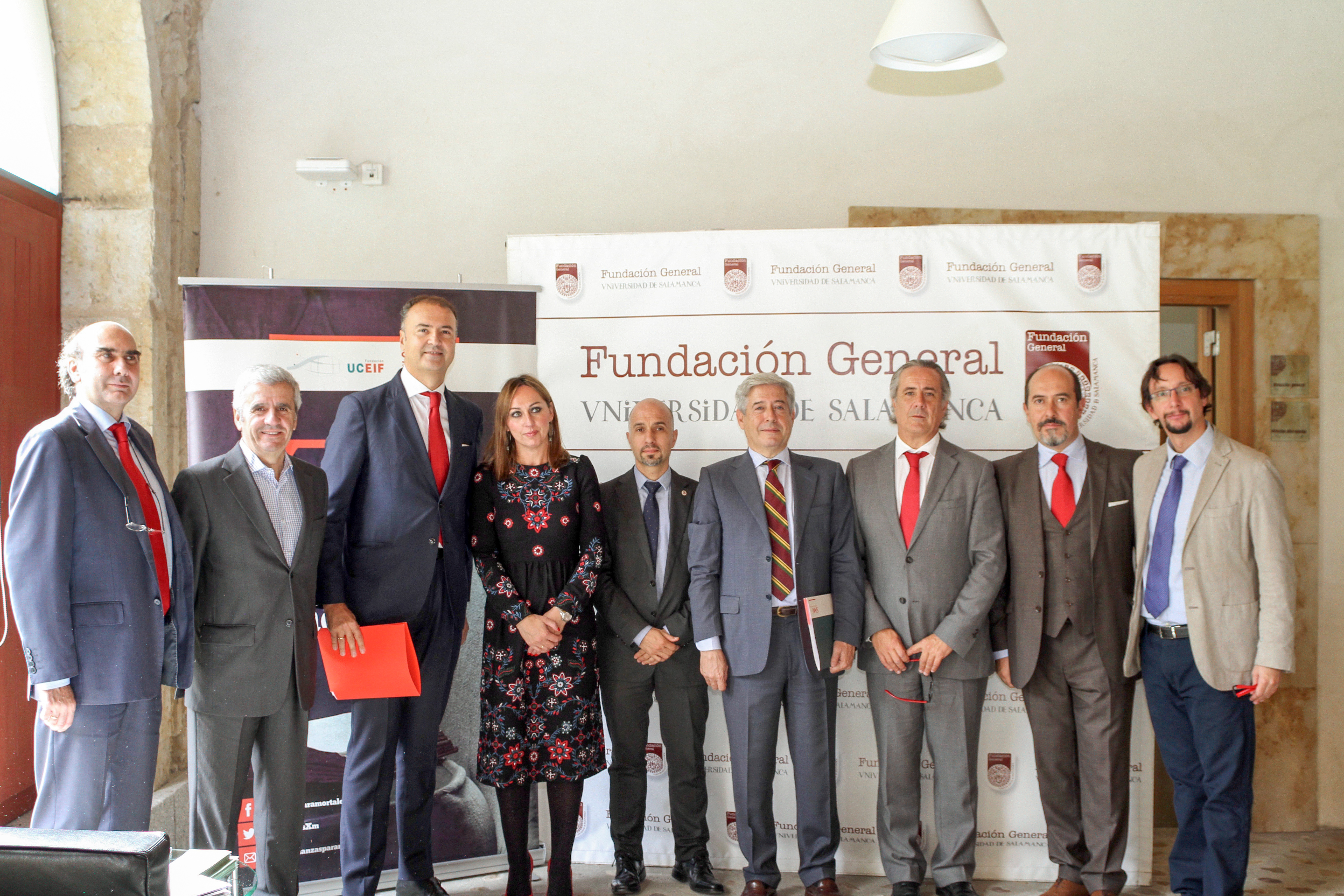 La Fundación General de la Universidad de Salamanca y la Fundación UCEIF suscriben un convenio de colaboración para promover la Educación financiera