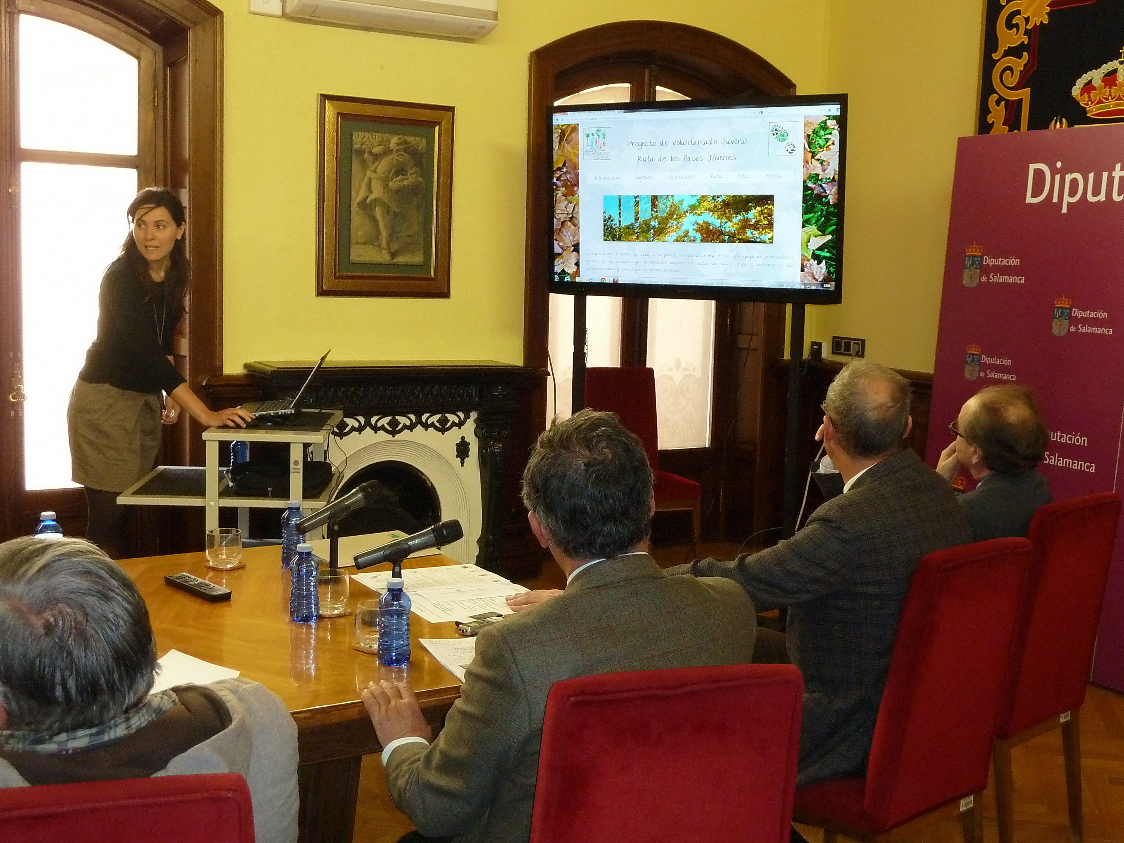 La Oficina Verde desarrolla la web del proyecto ‘Los Pasos Jóvenes. Béjar’, del Programa de Voluntariado Juvenil suscrito entre la Universidad y la Diputación de Salamanca  