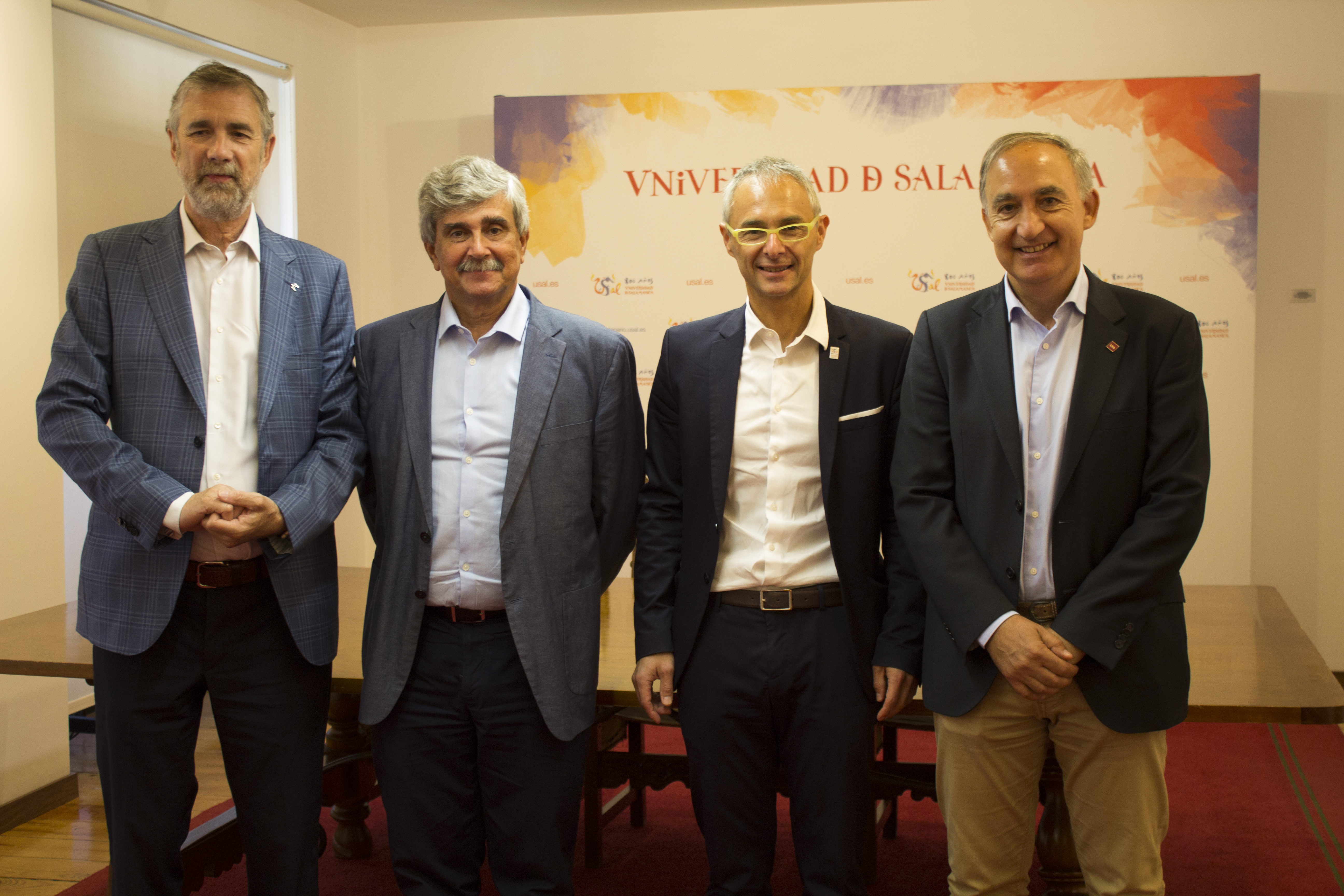 Los rectores de las universidades públicas de Castilla y León se reúnen en Salamanca para concertar posiciones comunes y analizar su relación con el nuevo Gobierno de la Junta de Castilla y León 