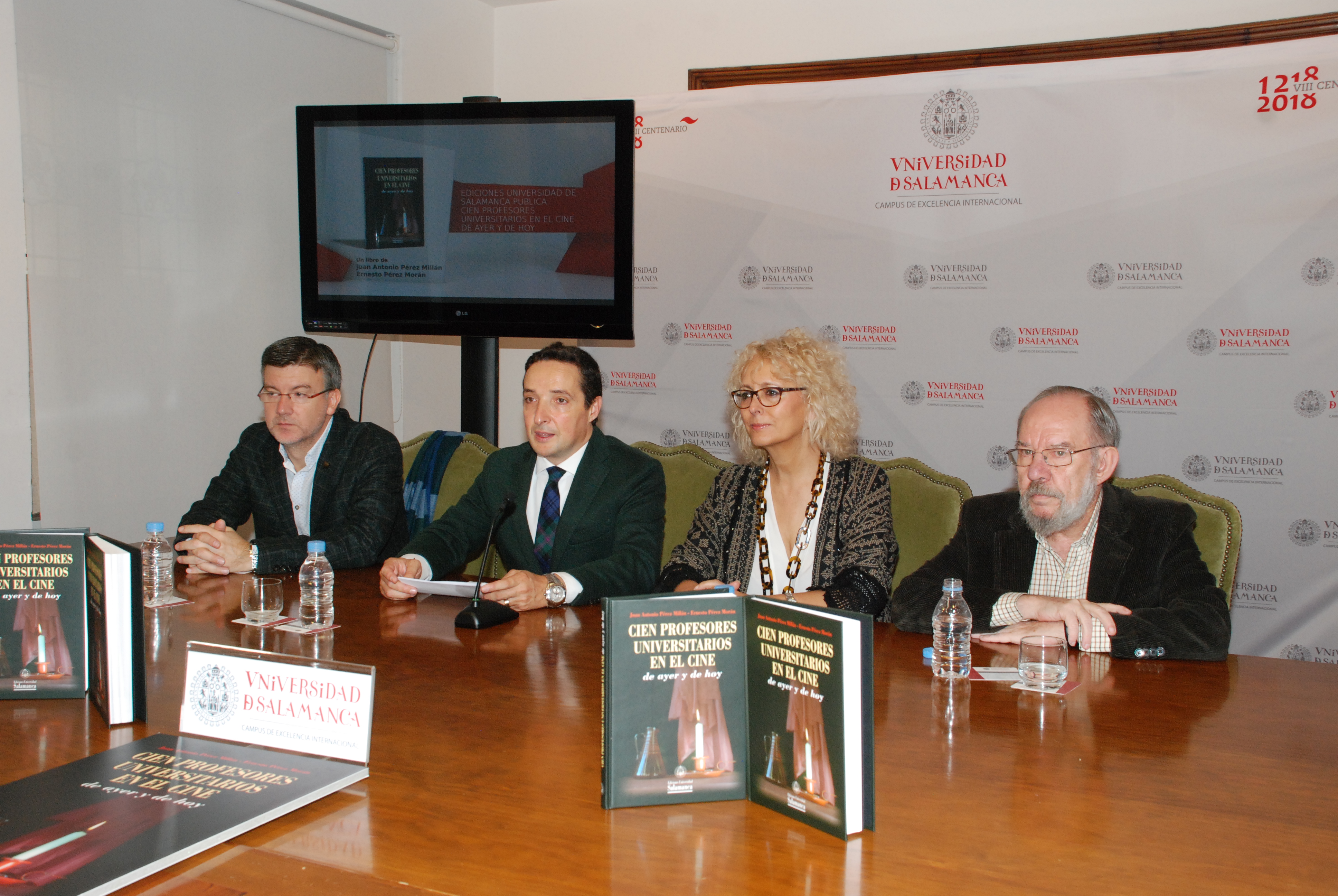 Ediciones Universidad de Salamanca reúne por primera vez en un libro 100 películas, realizadas durante 100 años, sobre la figura del profesor universitario   