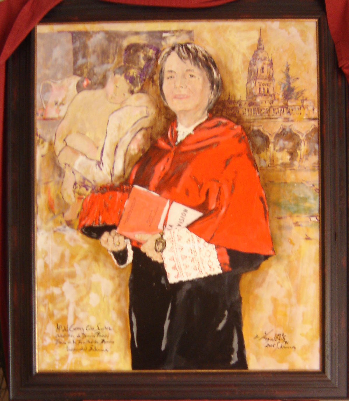 La excatedrática de Derecho Procesal, Mª del Carmen Calvo Sánchez, condecorada con la Cruz de Honor de la Orden de San Raimundo de Peñafort