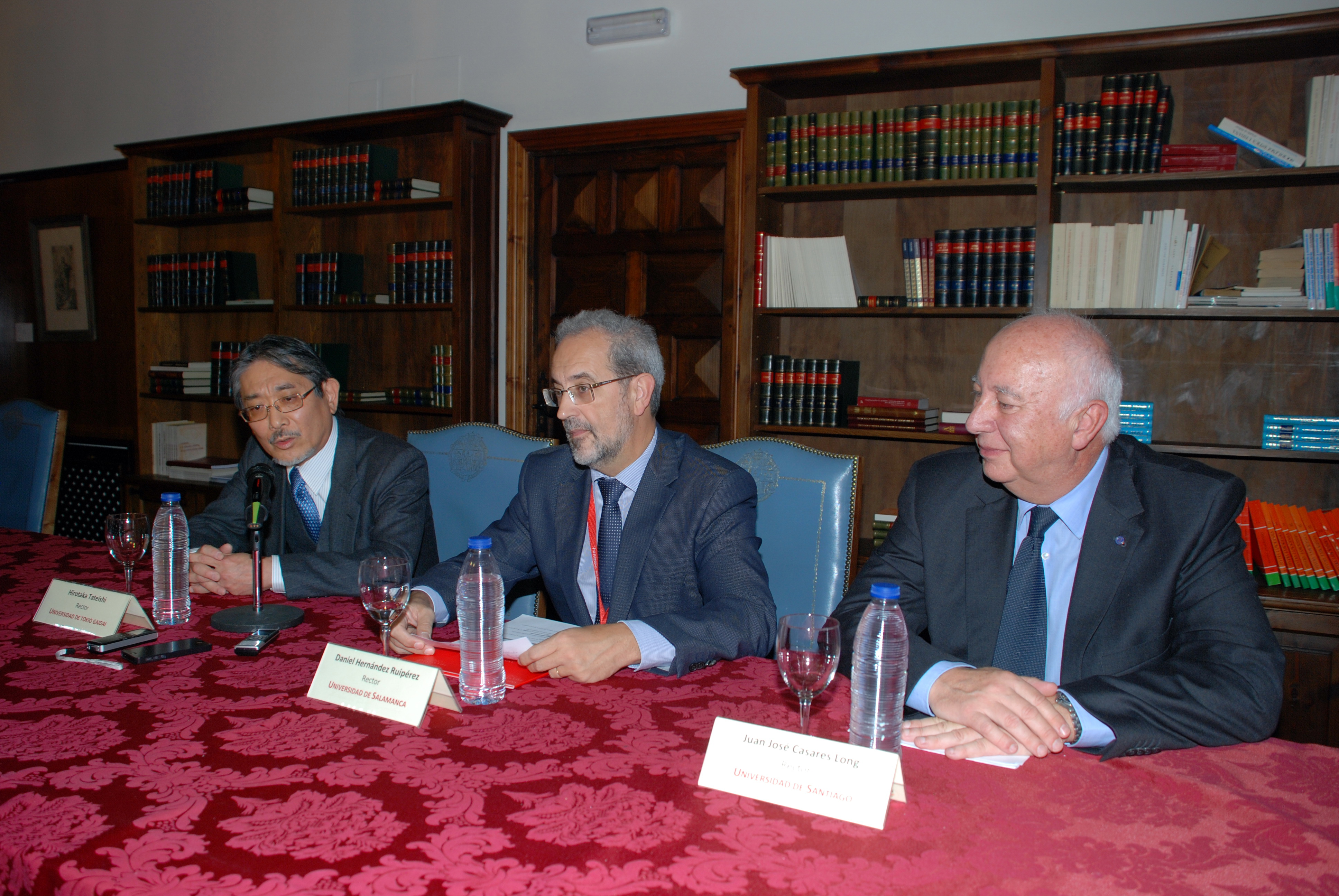 Presentación de conclusiones de la reunión de Rectores de Universidades de Japón y España