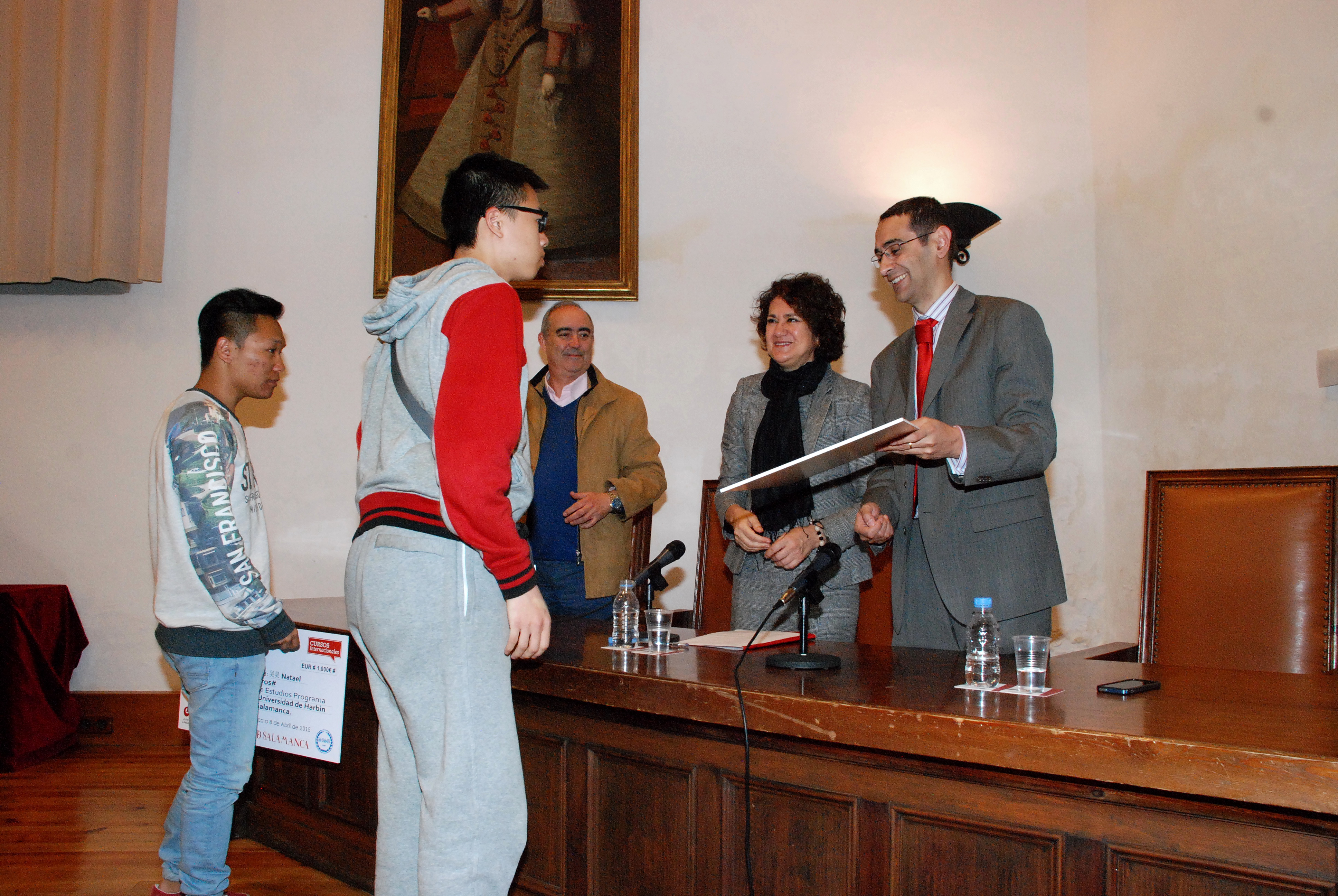 La Universidad de Salamanca recibe a un nutrido grupo de estudiantes chinos que ampliarán sus conocimientos de español en sus aulas