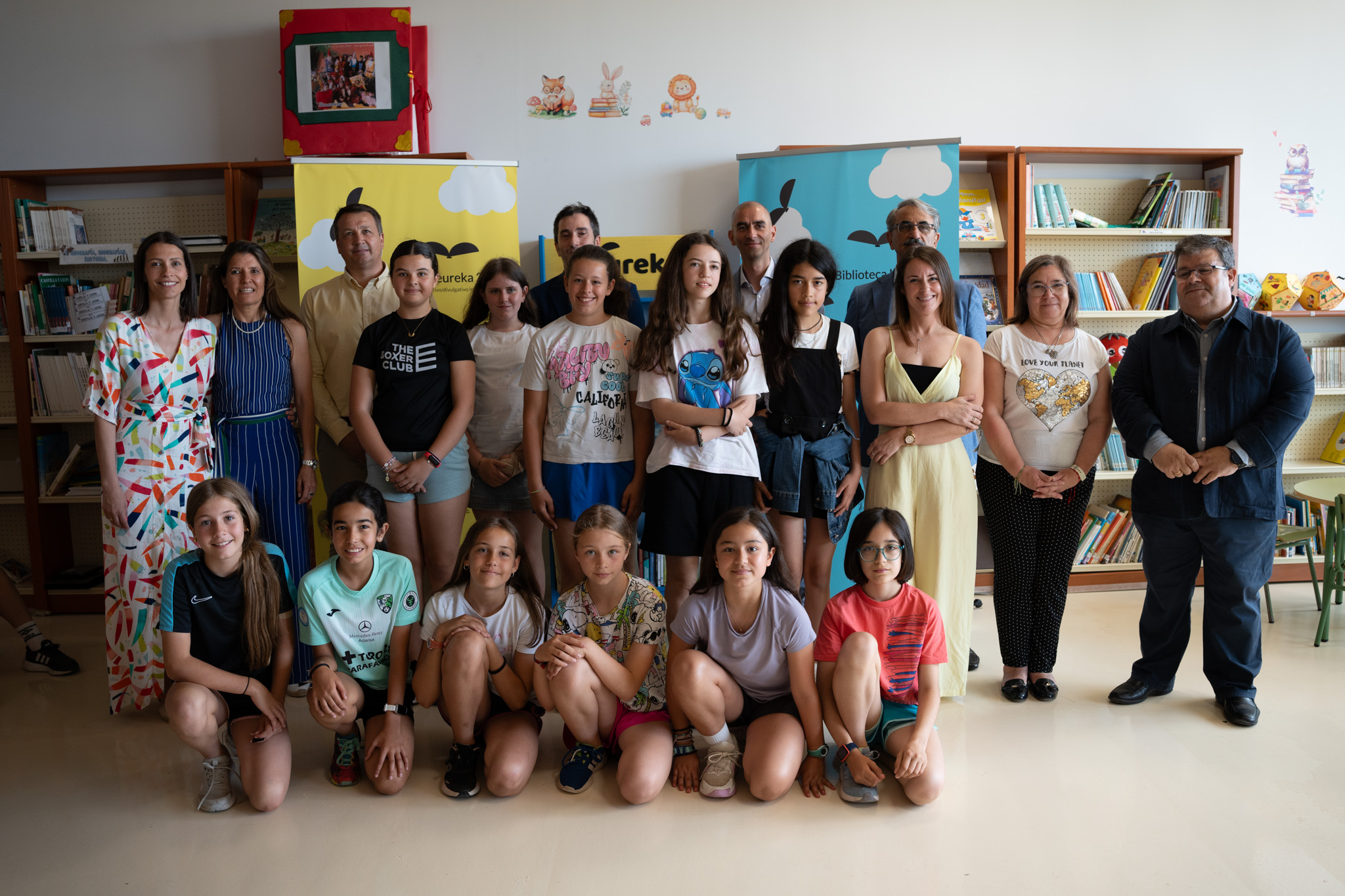 Magia, ciencia y animación a la lectura en la entrega del premio del ‘Certamen Biblioteca Leeureka’ en Doñinos
