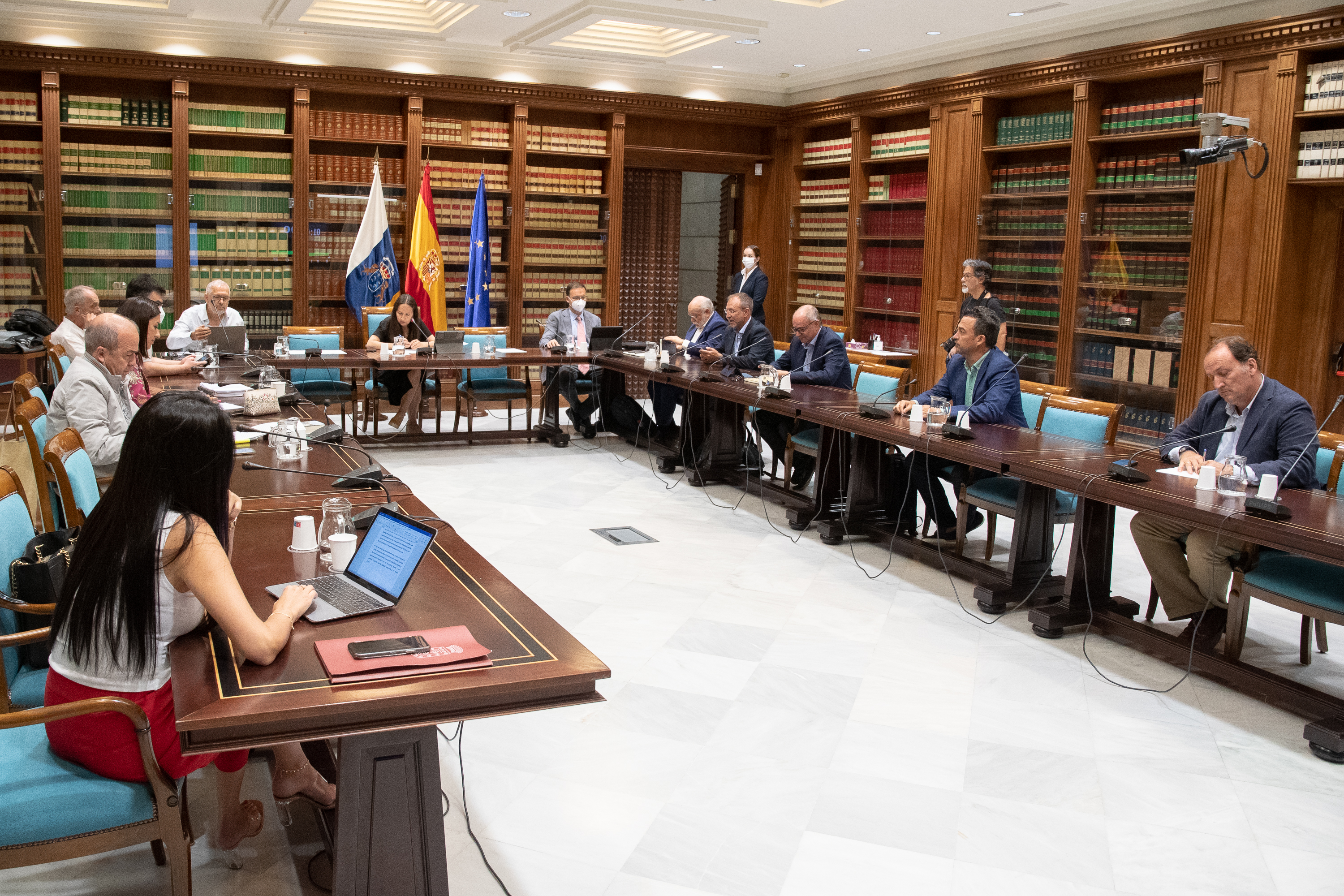 El profesor de Geografía de la USAL David Ramos propone al Parlamento de Canarias nuevas políticas urbanas para la reconstrucción de La Palma