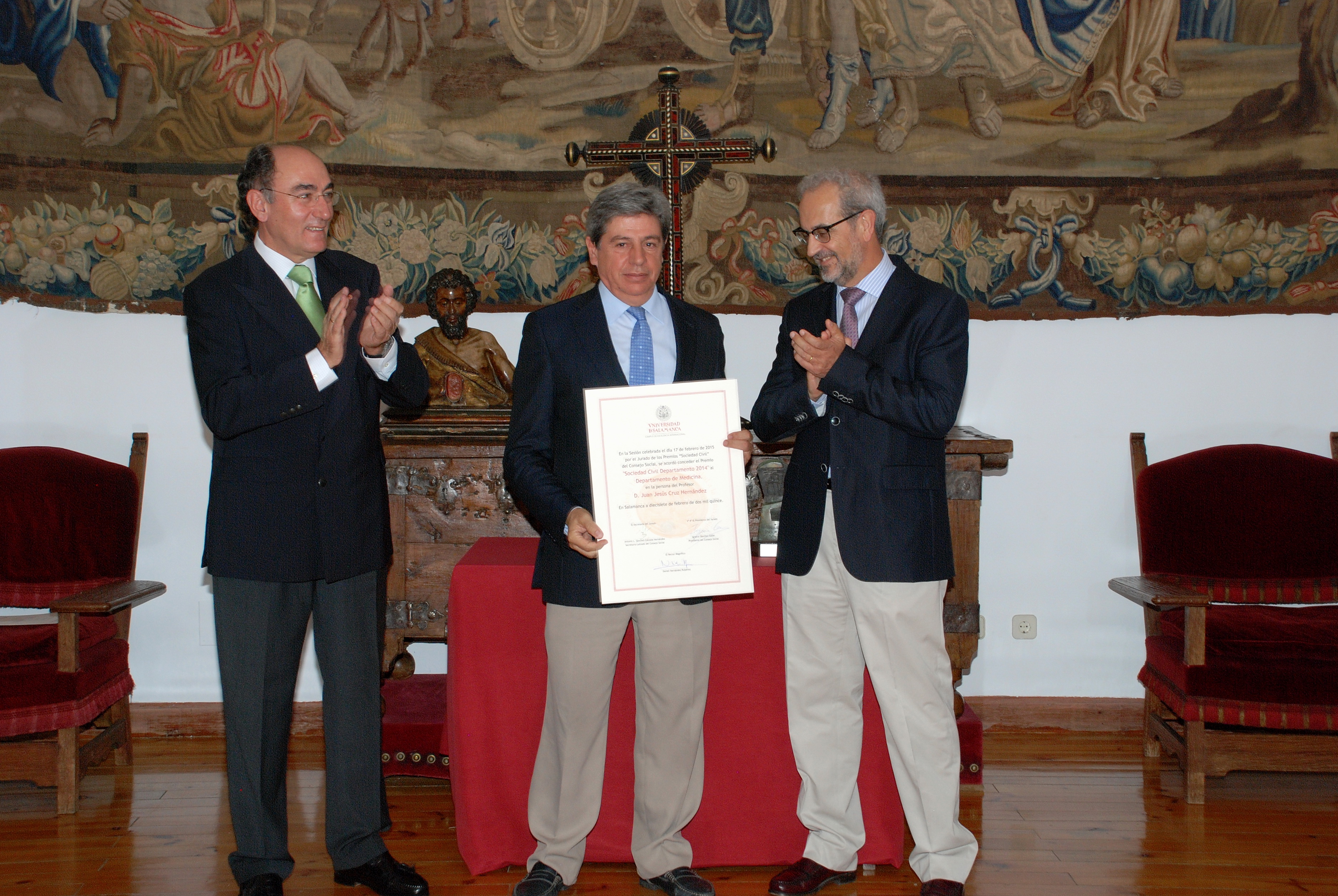 El Consejo Social de la Universidad de Salamanca entrega los Premios ‘Sociedad Civil’