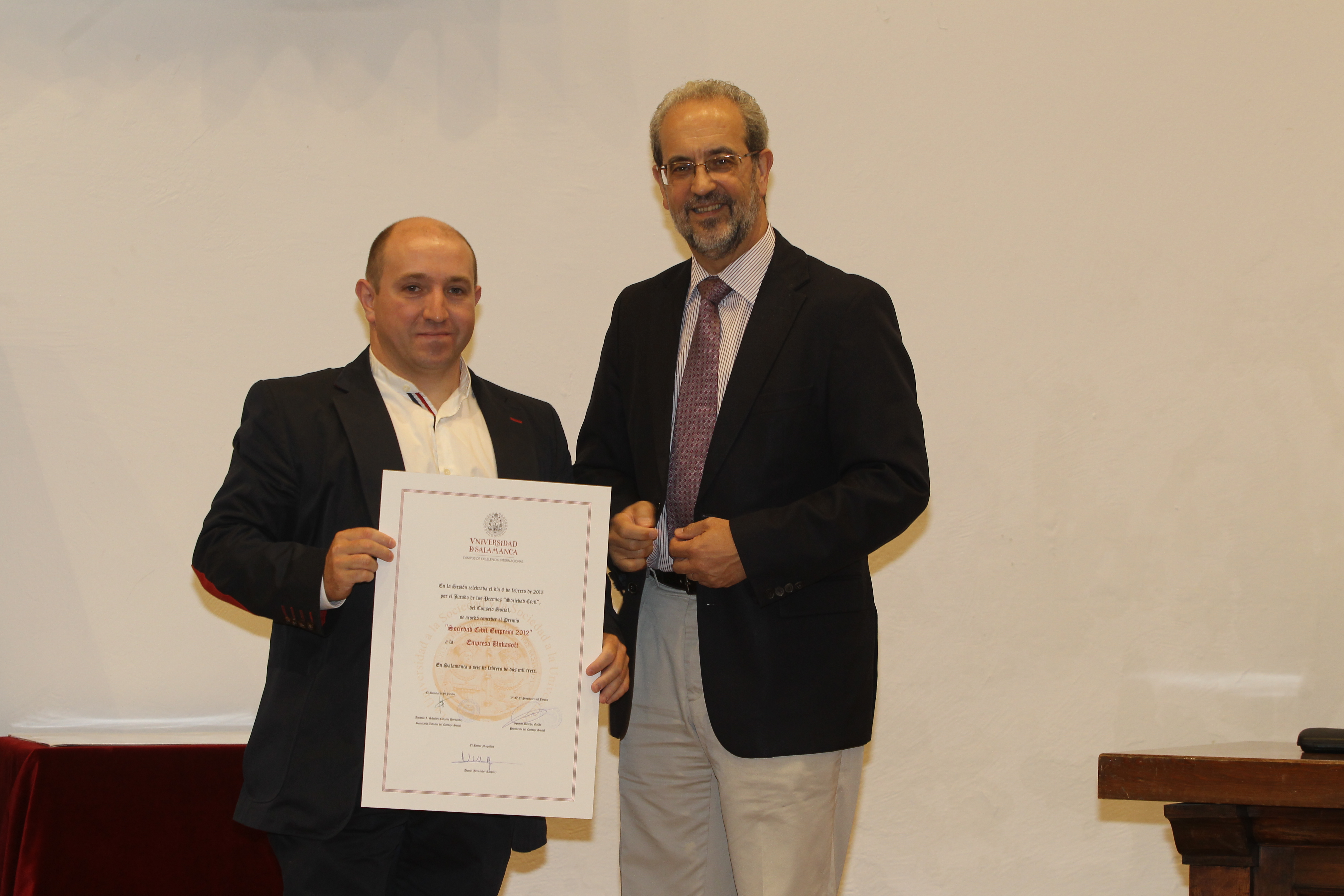GoParallel, Unkasoft y el Centro Hispano-Luso de Investigaciones Agrarias reciben los ‘Premios Sociedad Civil’ del Consejo Social