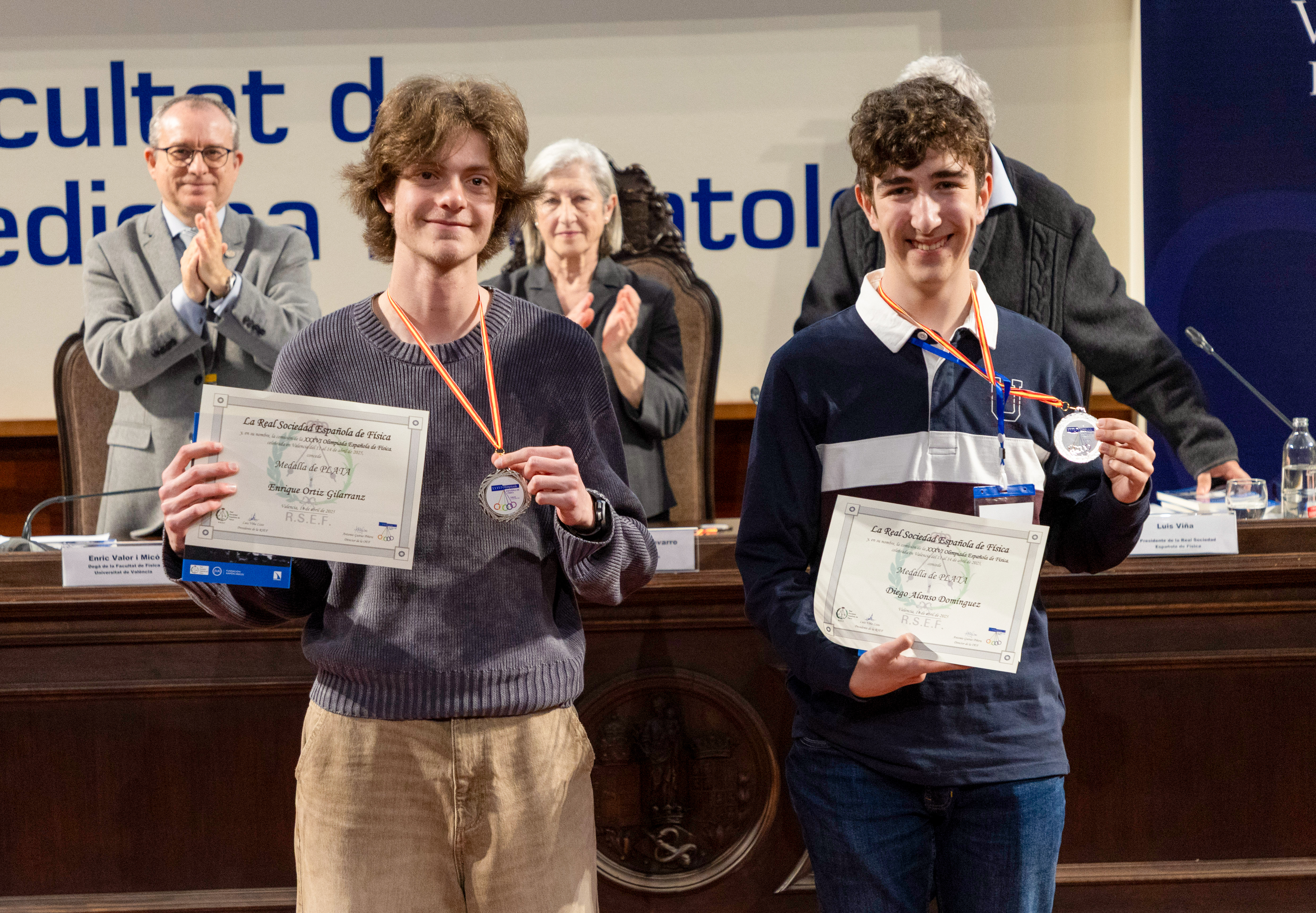La Universidad de Salamanca logra dos medallas de plata en la Olimpiada nacional de Física  