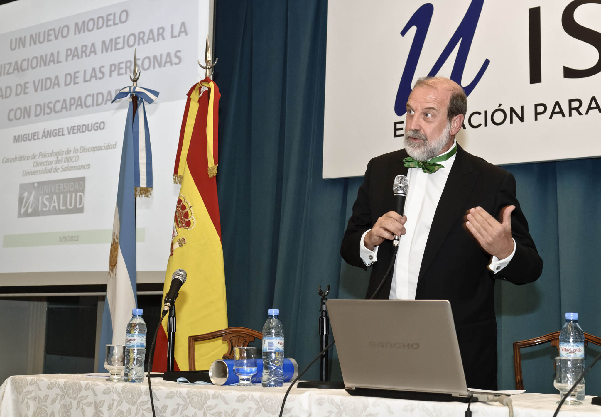 La Universidad ISALUD de Argentina nombra doctor honoris causa al catedrático de la Universidad de Salamanca Miguel Ángel Verdugo