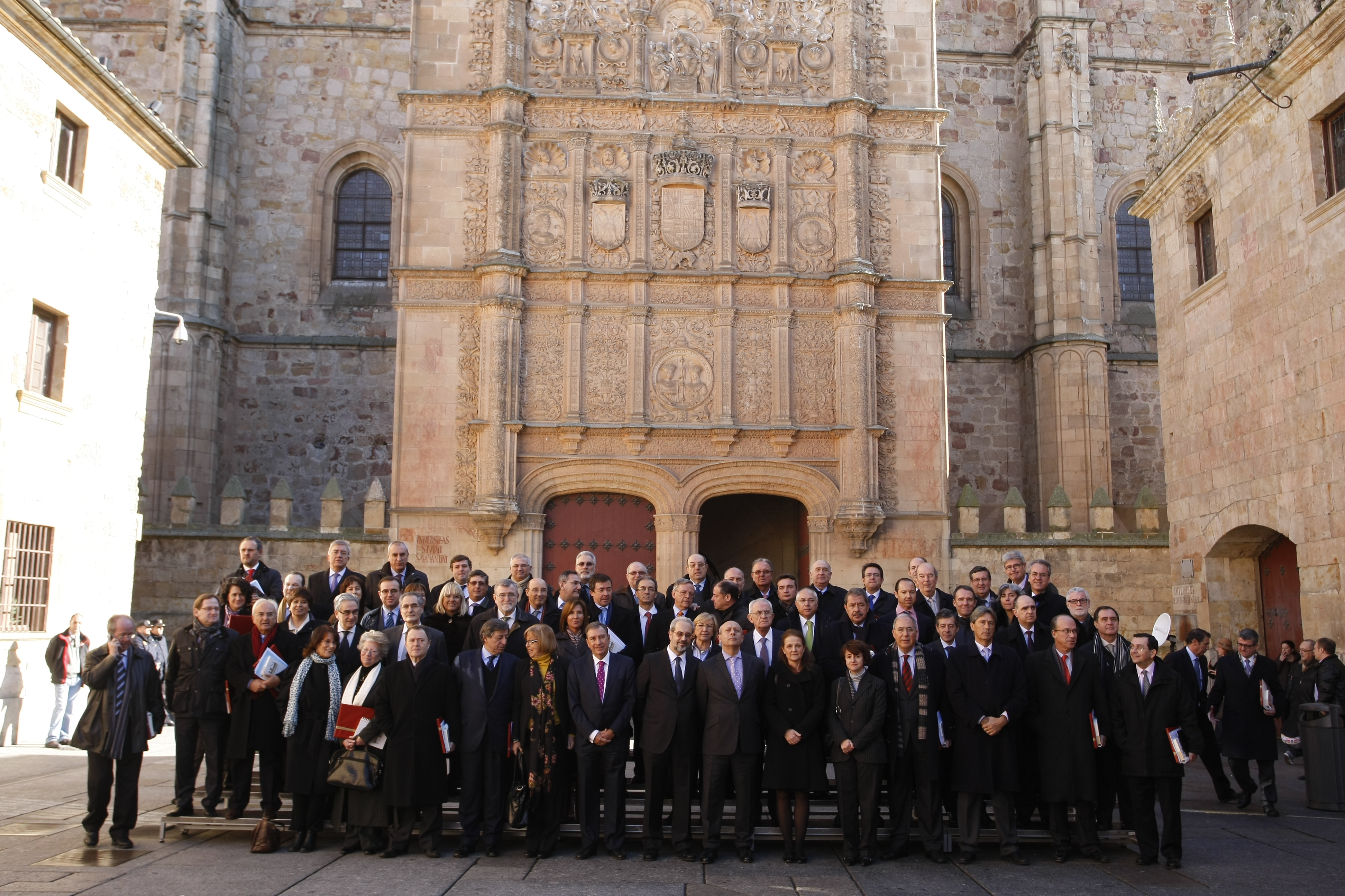Pleno del Consejo de Universidades en la Universidad de Salamanca presidido ministro de Educación, José Ignacio Wert