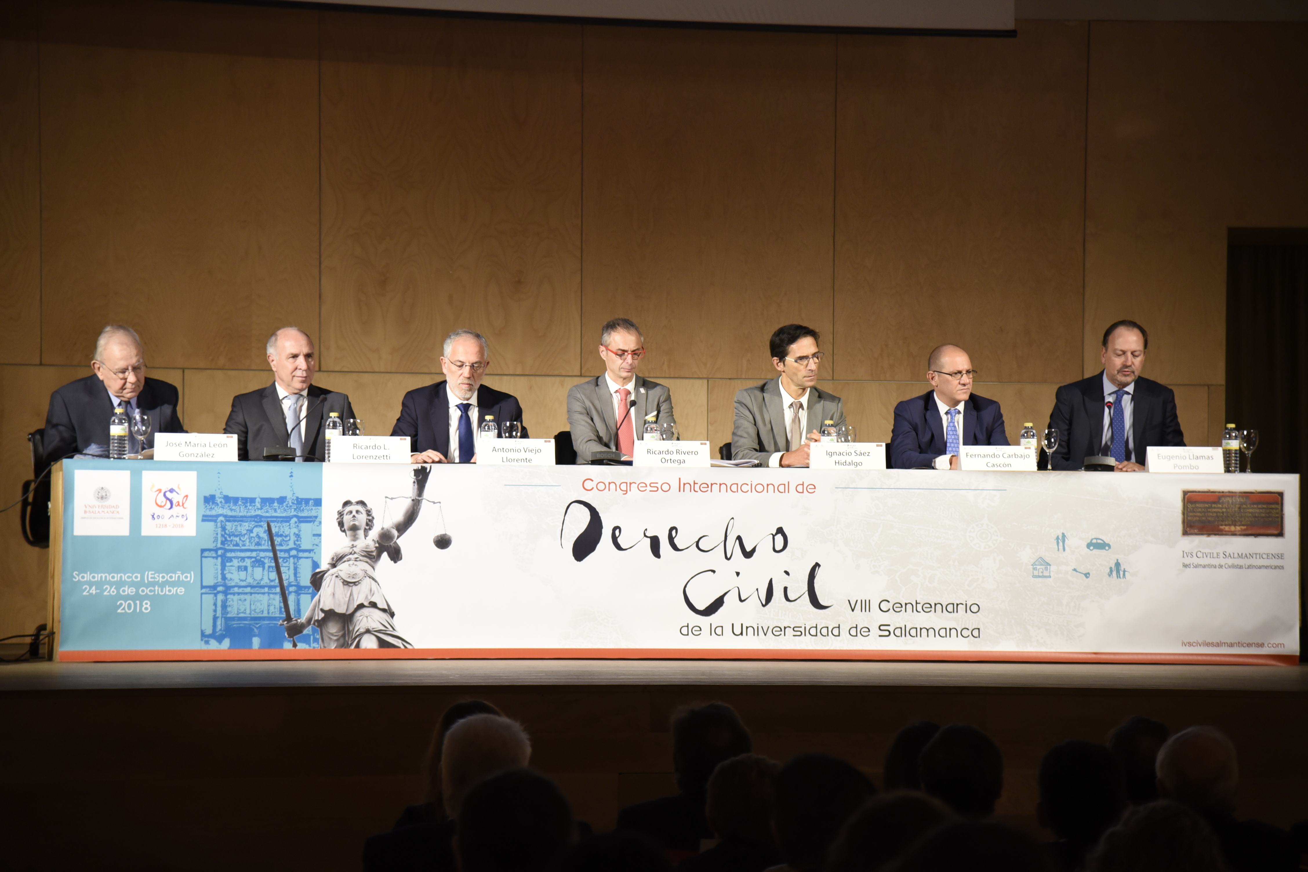 Especialistas de 25 países se citan en la Universidad de Salamanca en el marco del Congreso Internacional de Derecho Civil organizado con motivo del VIII Centenario