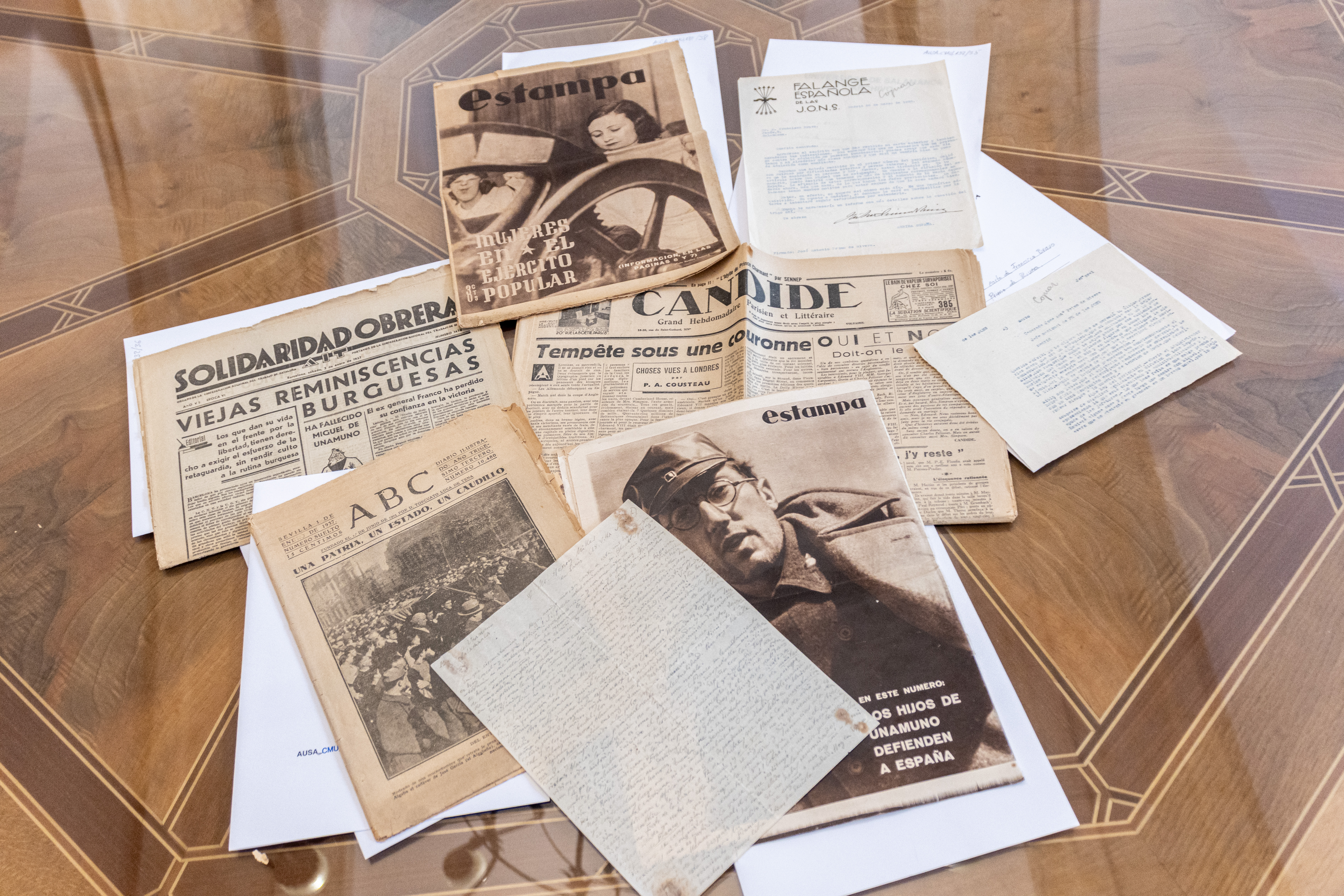 La Casa-Museo Unamuno recibe una carta inédita del exrector al novelista Henry Miller en la que refleja su temor a ser asesinado