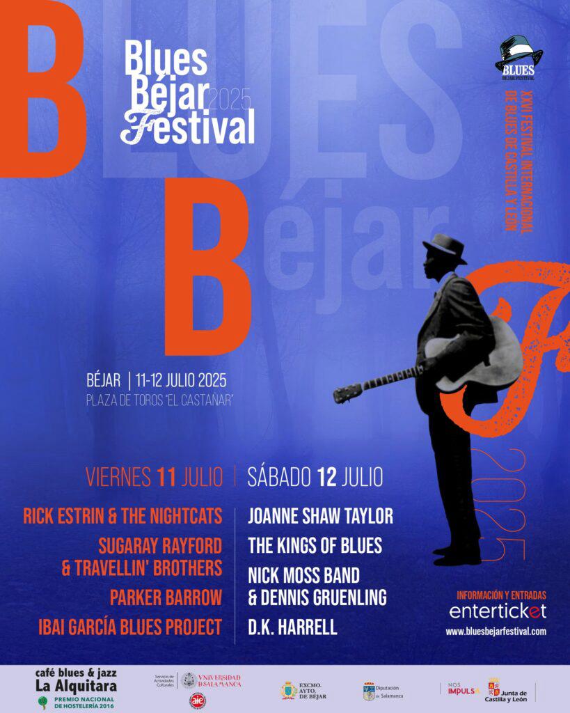 El Servicio de Actividades Culturales colabora con el Festival Internacional de Blues de Béjar con un curso formativo