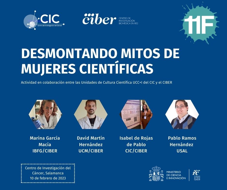 El CIC y el CIBER unen fuerzas para acercar la ciencia a las adolescentes en el 11F