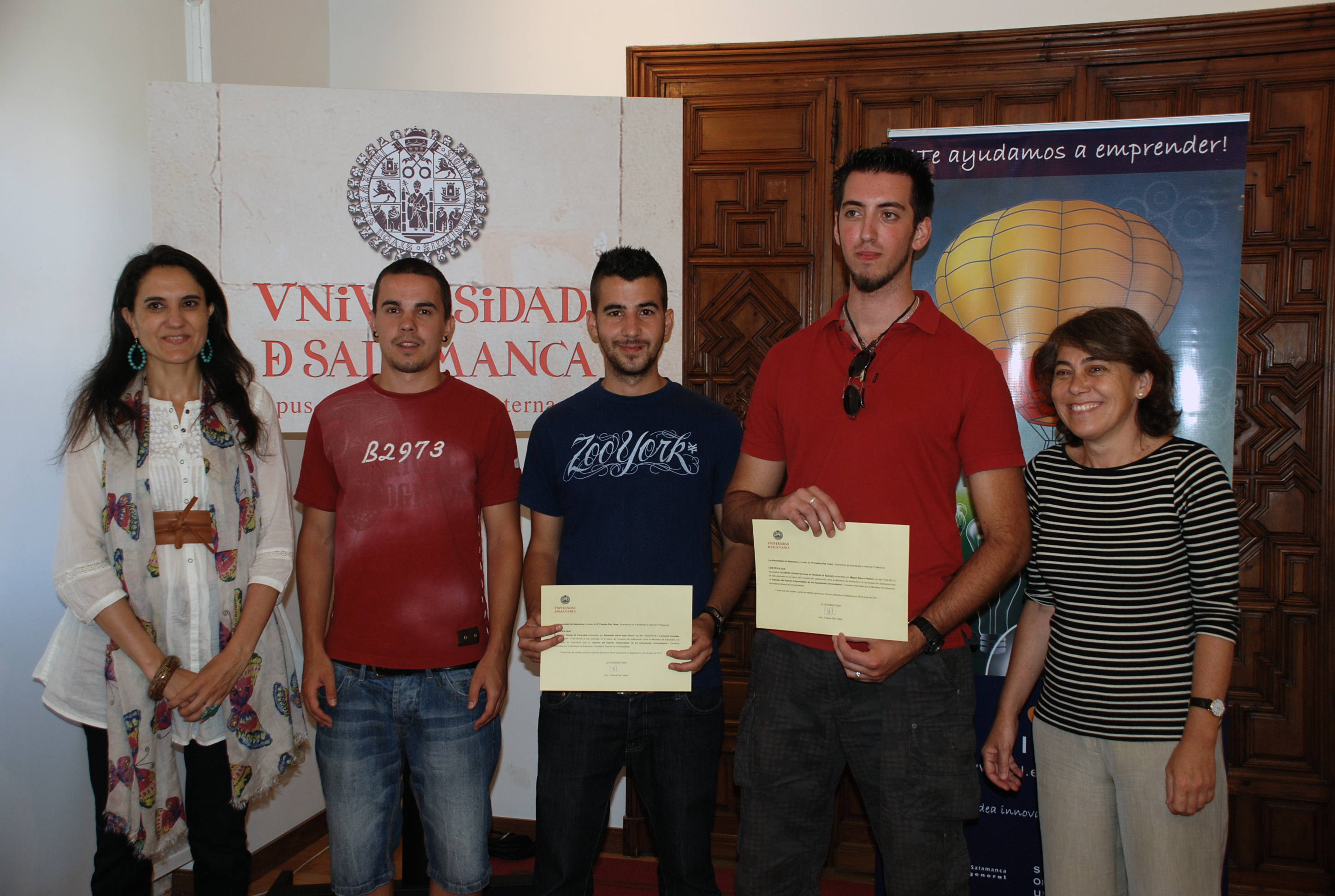 El Servicio de Inserción Profesional entrega los premios del Concurso Proyectos Emprendedores Universitarios