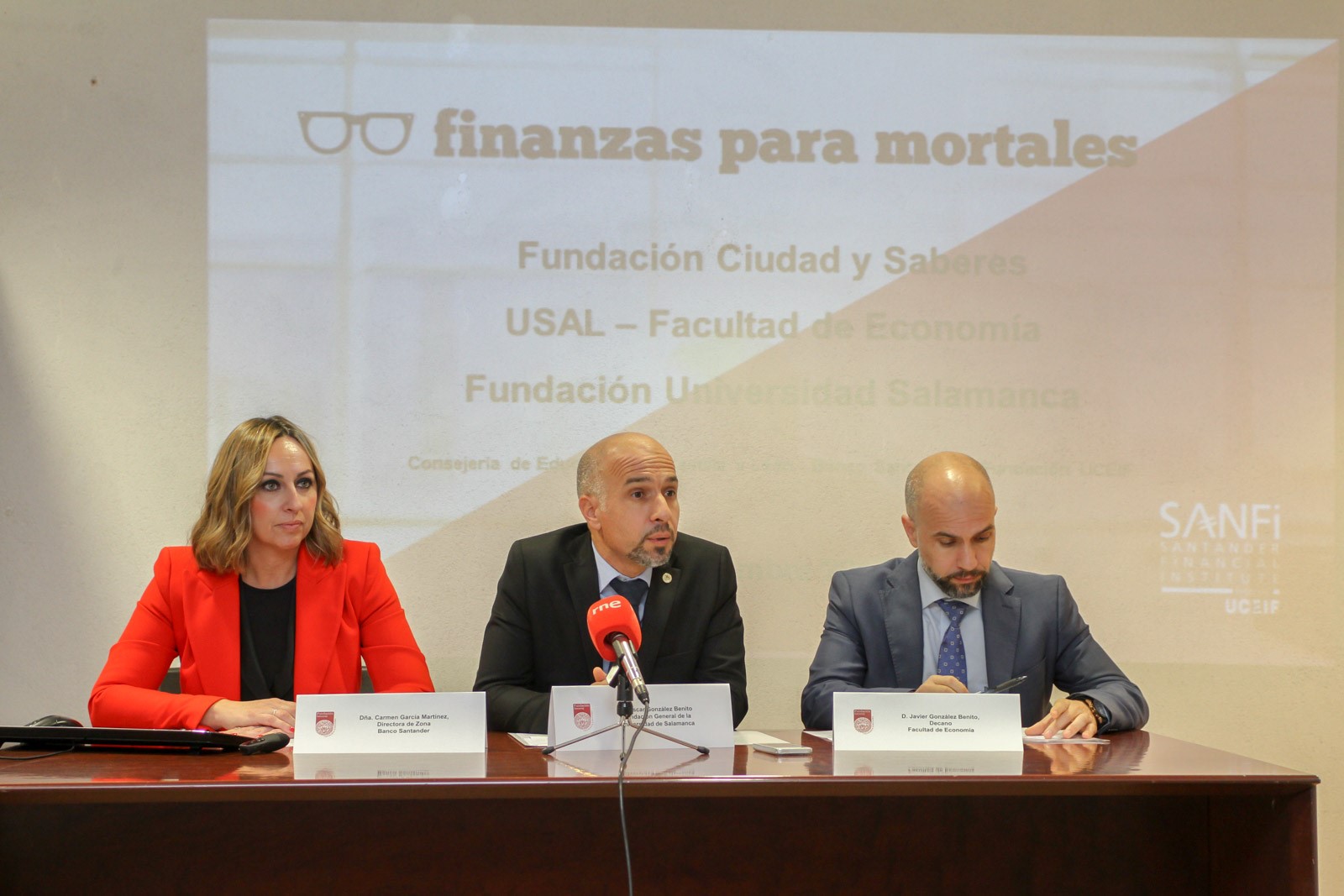 Rueda de prensa: La Facultad de Economía de la USAL acoge una iniciativa pionera en Educación Financiera