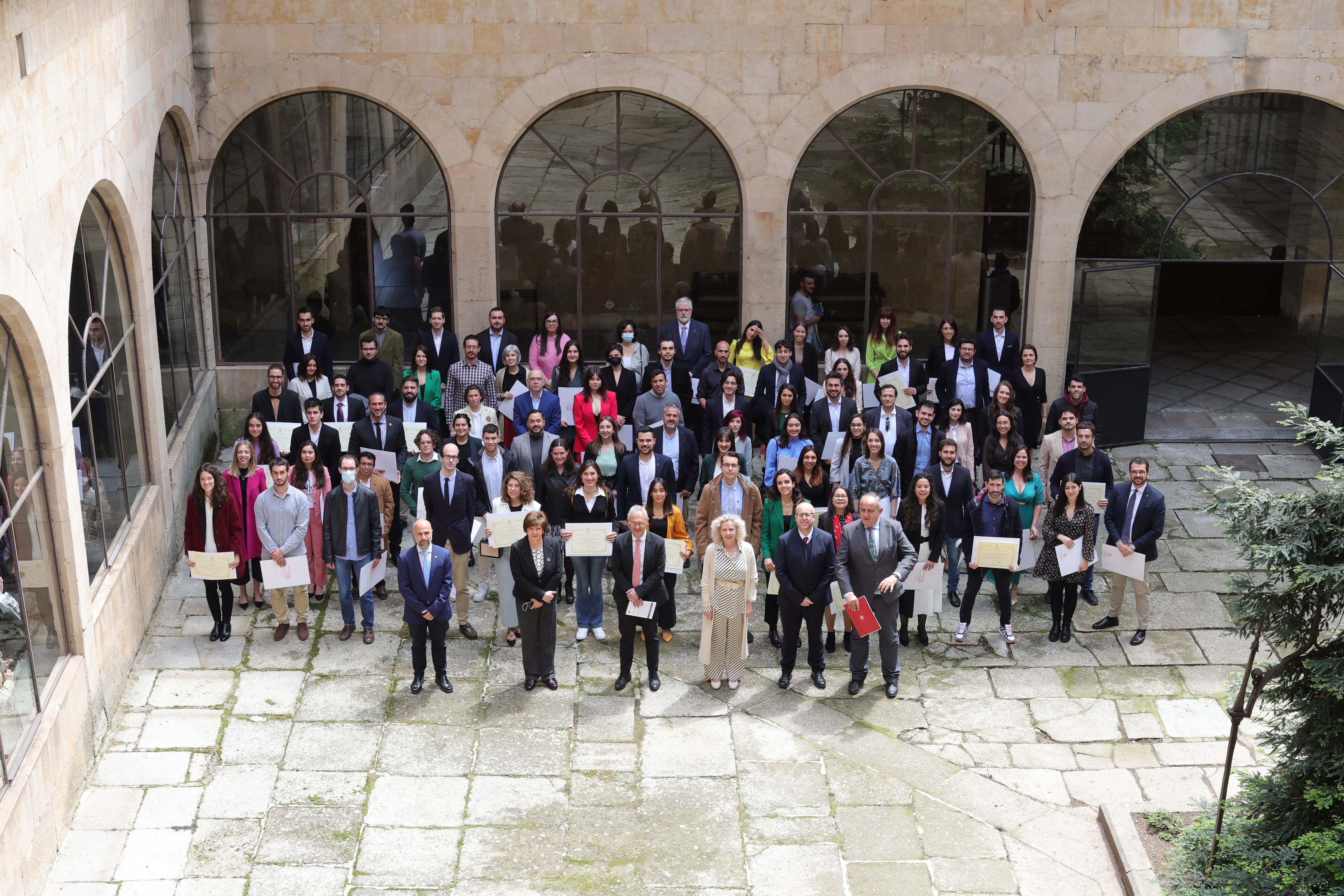 La Universidad de Salamanca premia a los mejores estudiantes de másteres y doctorado del curso 2020/21 
